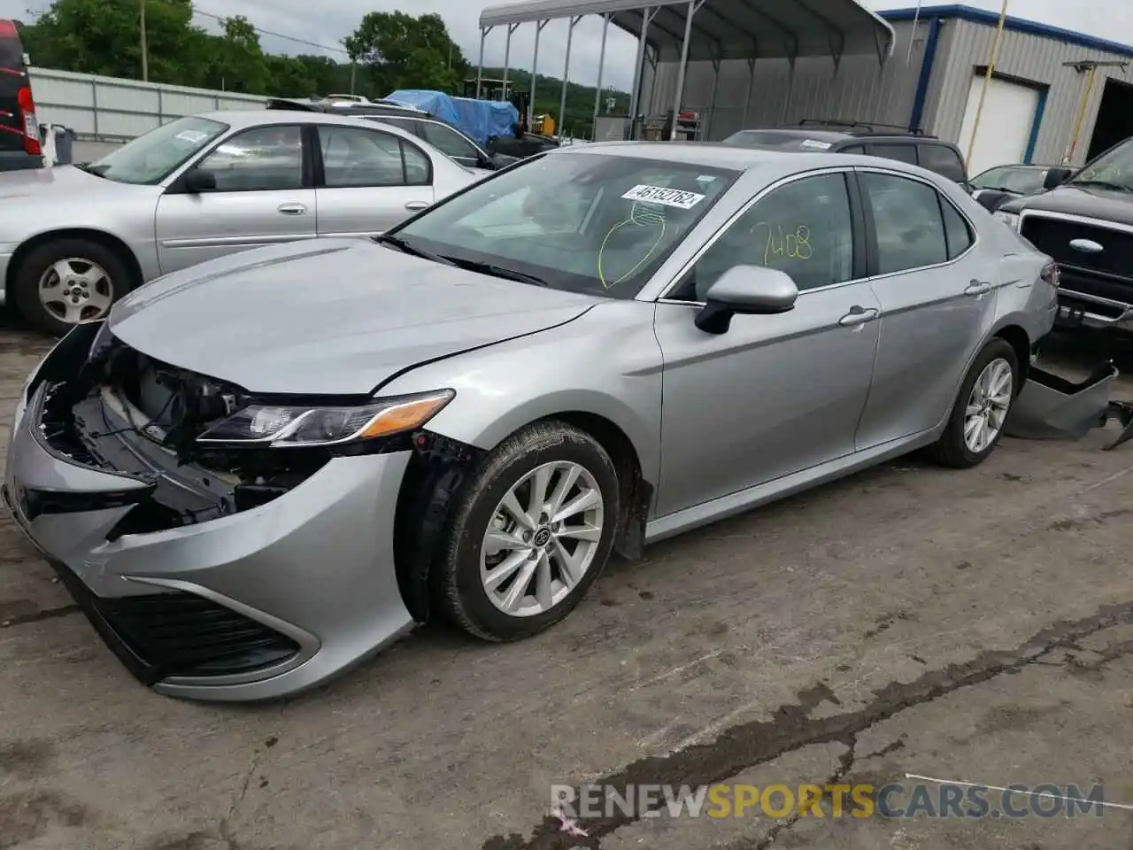 9 Photograph of a damaged car 4T1C11AK3MU615815 TOYOTA CAMRY 2021