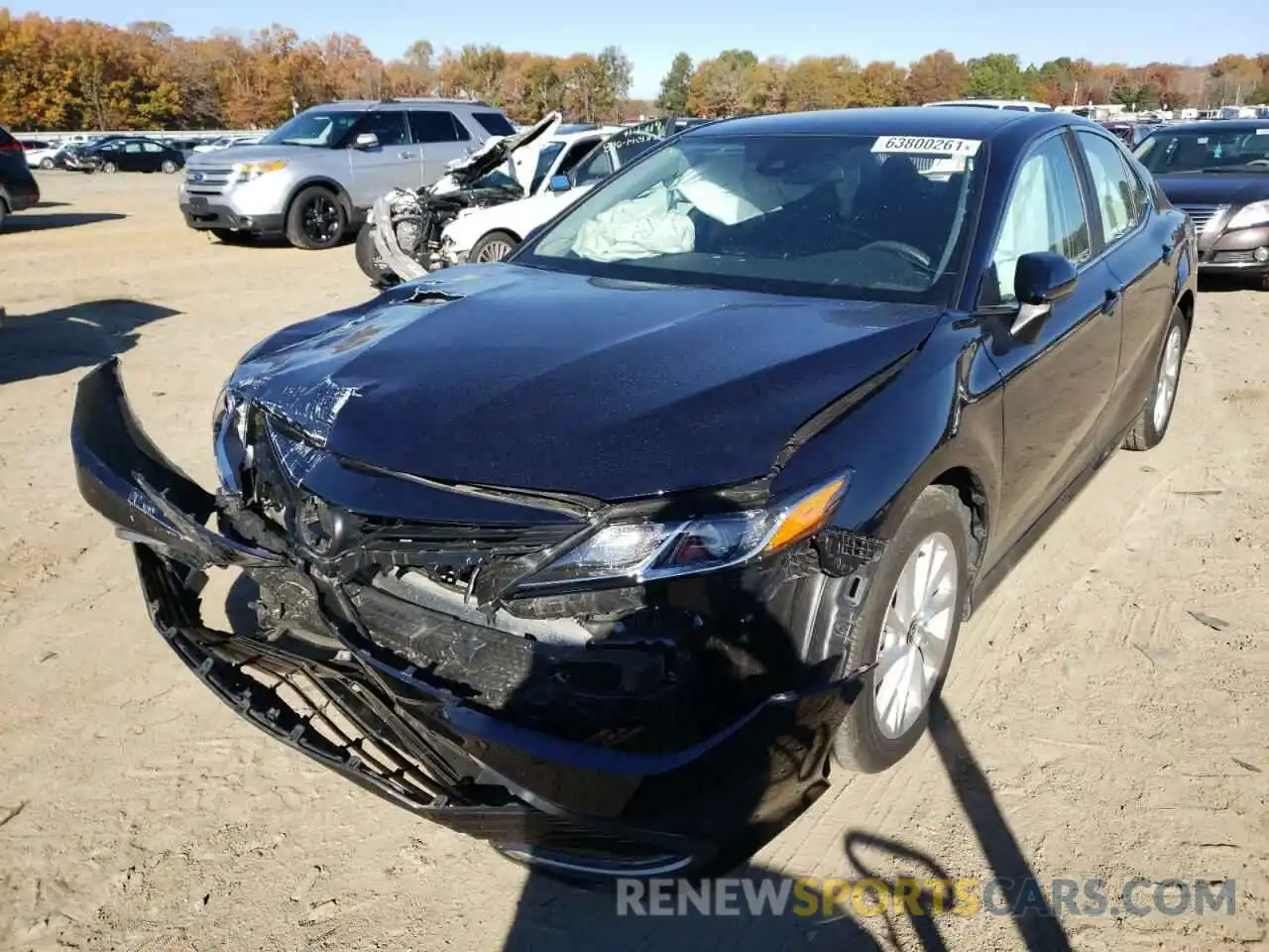 2 Photograph of a damaged car 4T1C11AK4MU404722 TOYOTA CAMRY 2021