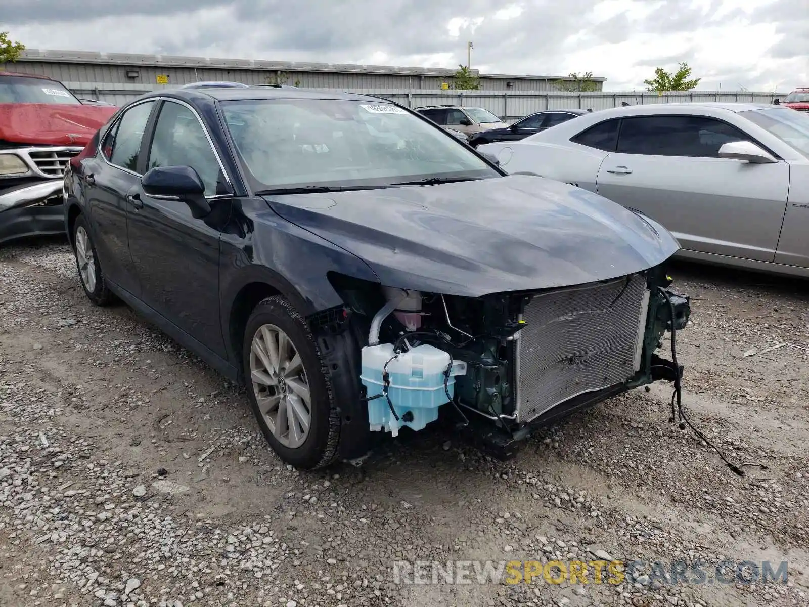 1 Photograph of a damaged car 4T1C11AK4MU406244 TOYOTA CAMRY 2021