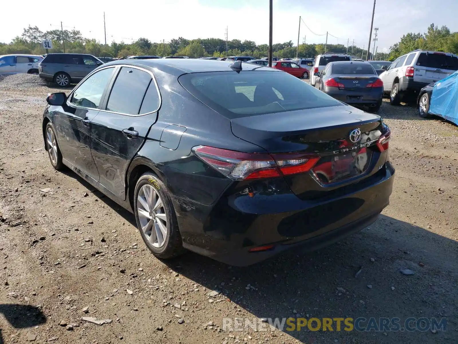 3 Photograph of a damaged car 4T1C11AK4MU420094 TOYOTA CAMRY 2021