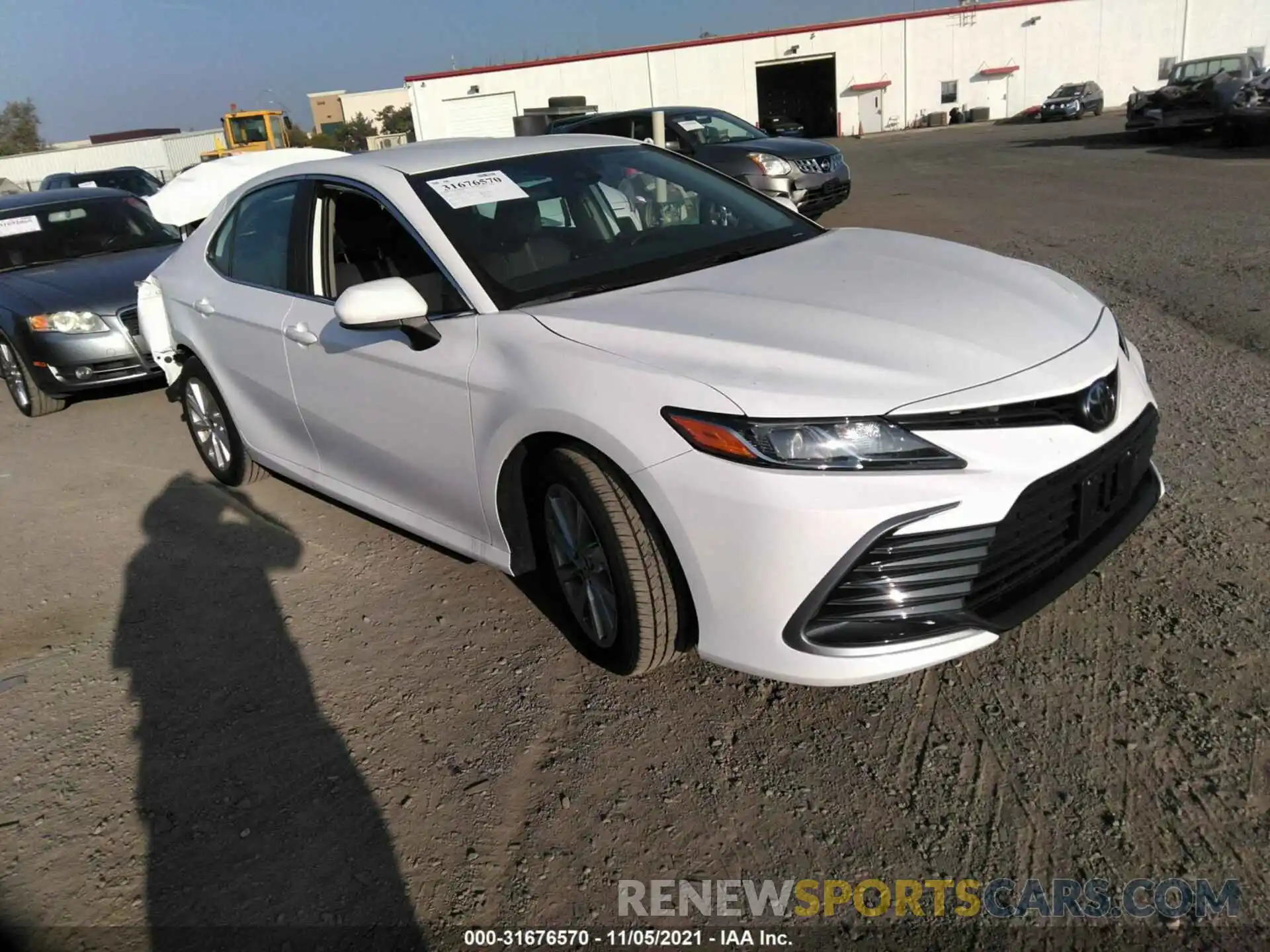 1 Photograph of a damaged car 4T1C11AK4MU426655 TOYOTA CAMRY 2021