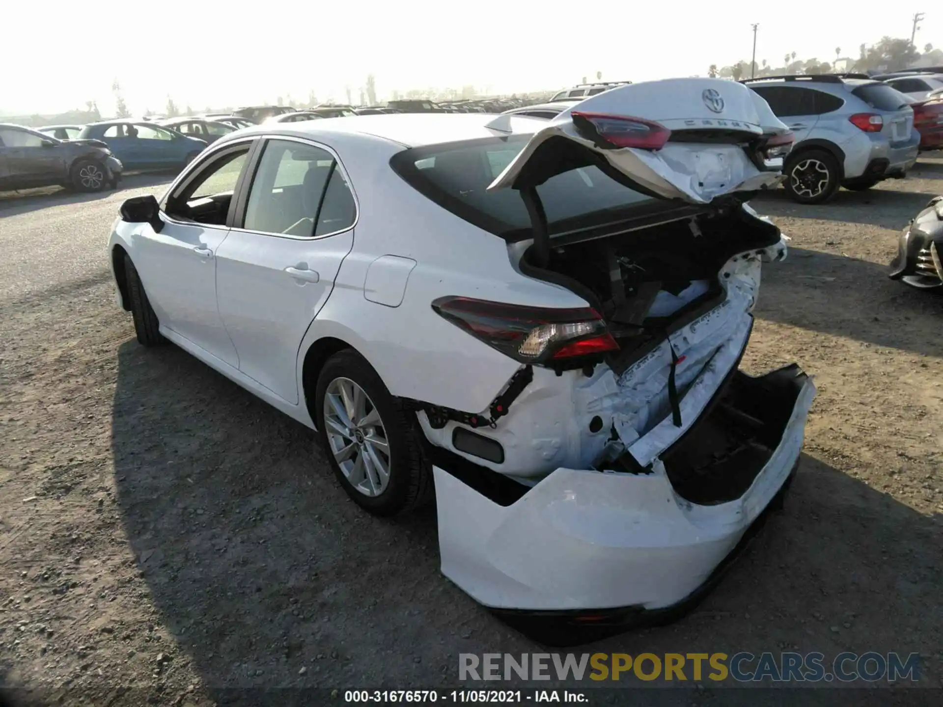 3 Photograph of a damaged car 4T1C11AK4MU426655 TOYOTA CAMRY 2021