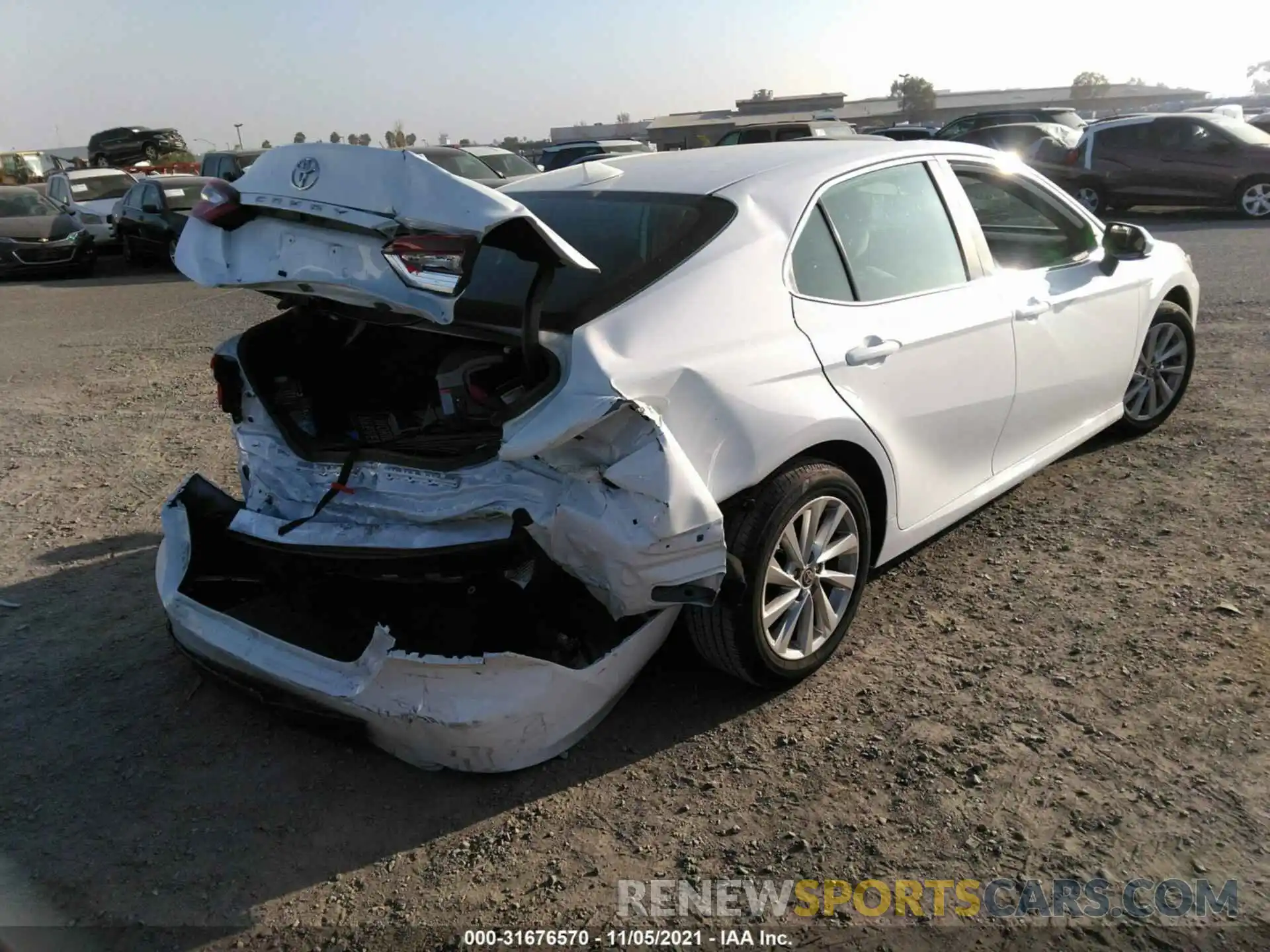 4 Photograph of a damaged car 4T1C11AK4MU426655 TOYOTA CAMRY 2021