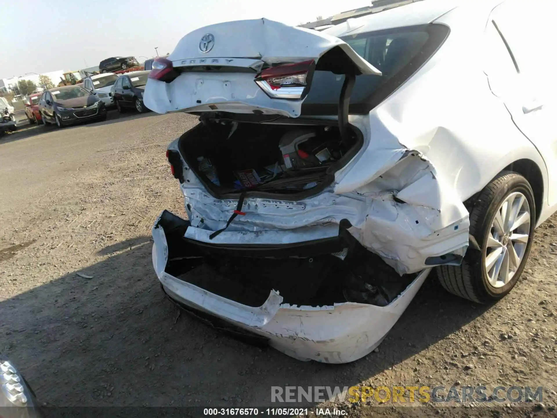 6 Photograph of a damaged car 4T1C11AK4MU426655 TOYOTA CAMRY 2021