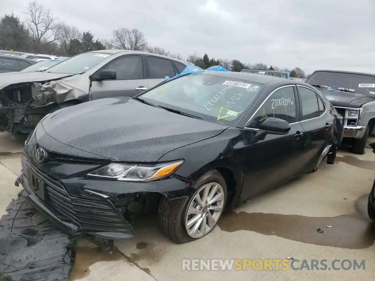 2 Photograph of a damaged car 4T1C11AK4MU439356 TOYOTA CAMRY 2021