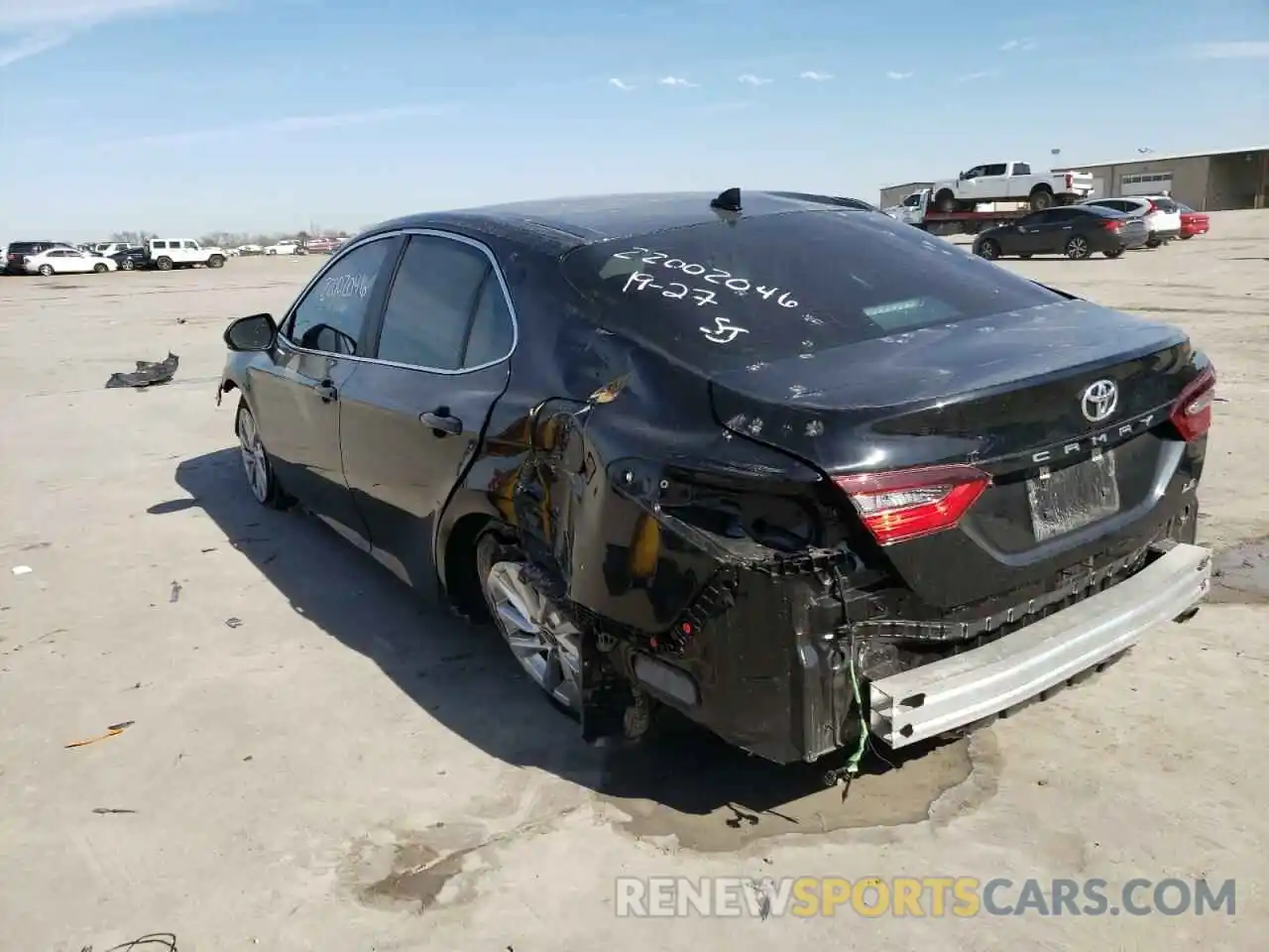 3 Photograph of a damaged car 4T1C11AK4MU439356 TOYOTA CAMRY 2021