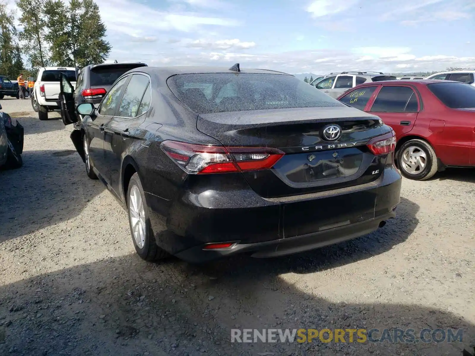 3 Photograph of a damaged car 4T1C11AK4MU442659 TOYOTA CAMRY 2021