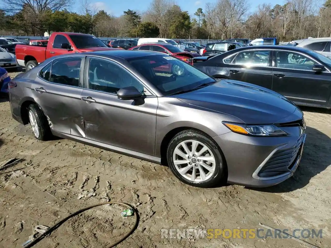 4 Photograph of a damaged car 4T1C11AK4MU443035 TOYOTA CAMRY 2021