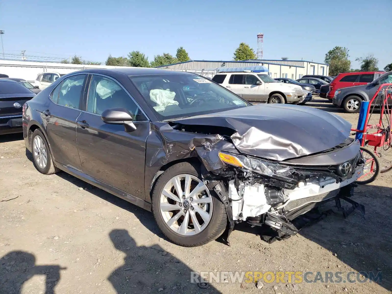 1 Photograph of a damaged car 4T1C11AK4MU444587 TOYOTA CAMRY 2021