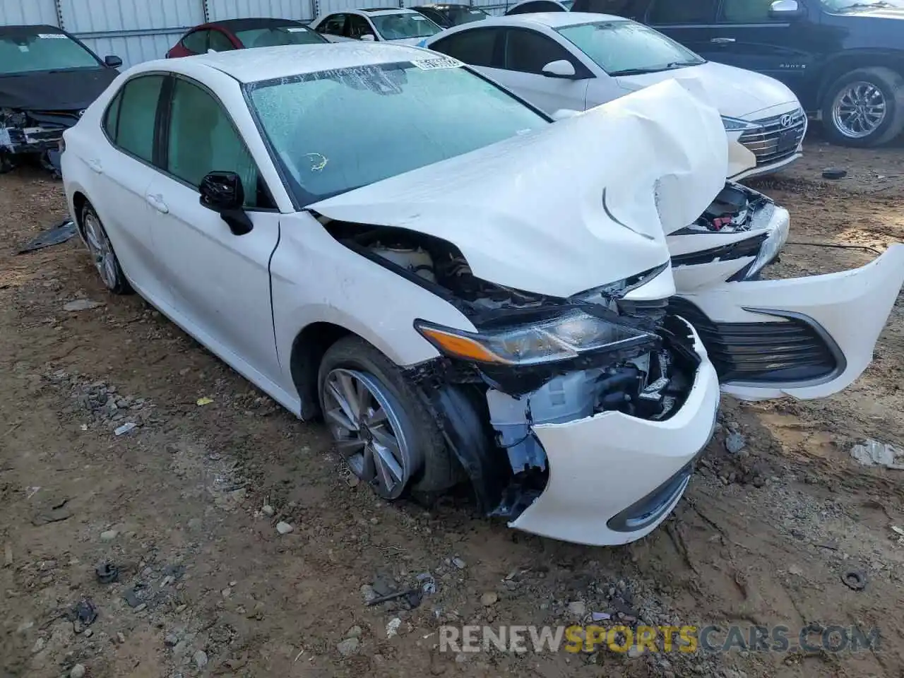 1 Photograph of a damaged car 4T1C11AK4MU445884 TOYOTA CAMRY 2021