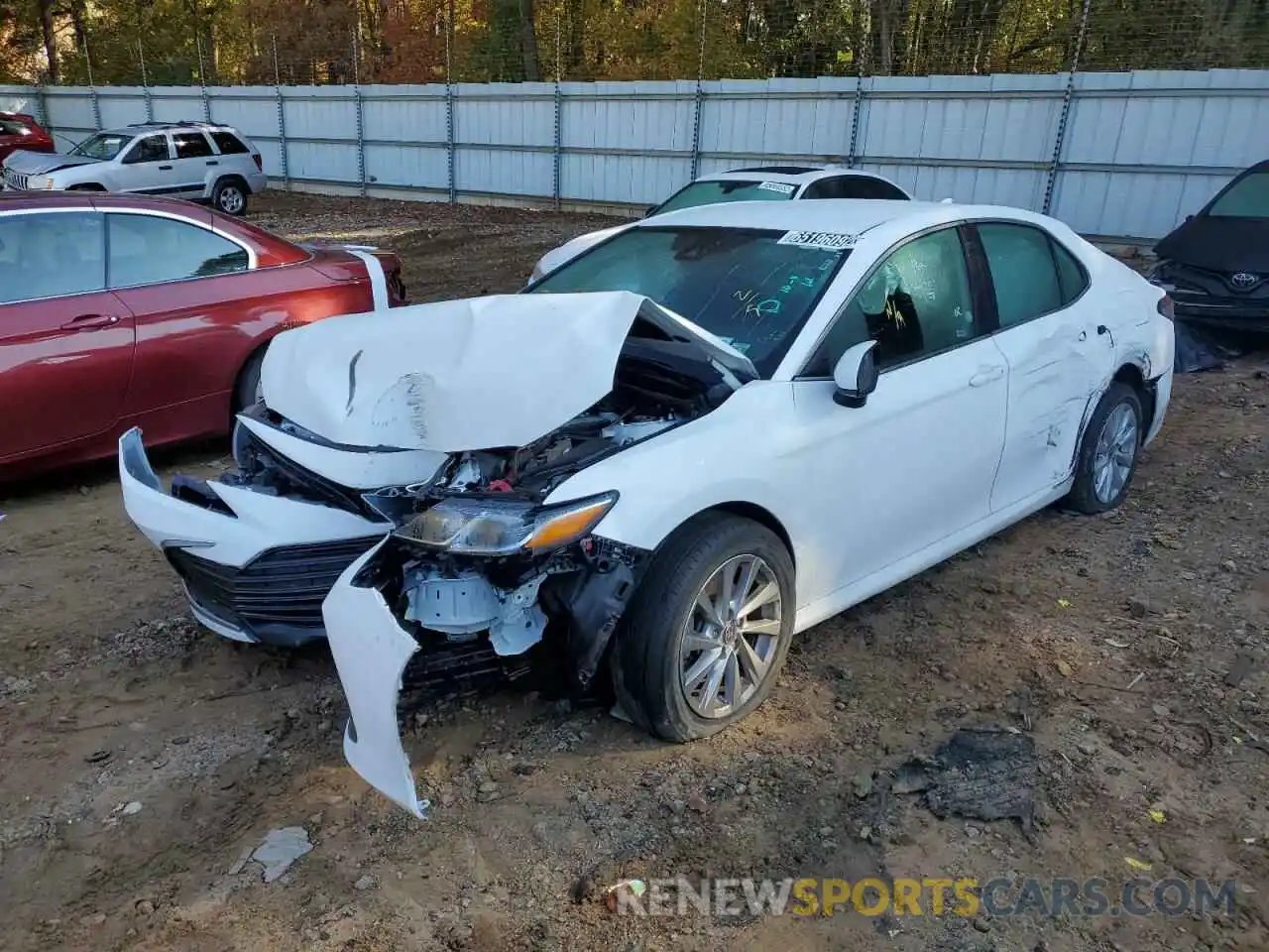 2 Photograph of a damaged car 4T1C11AK4MU445884 TOYOTA CAMRY 2021