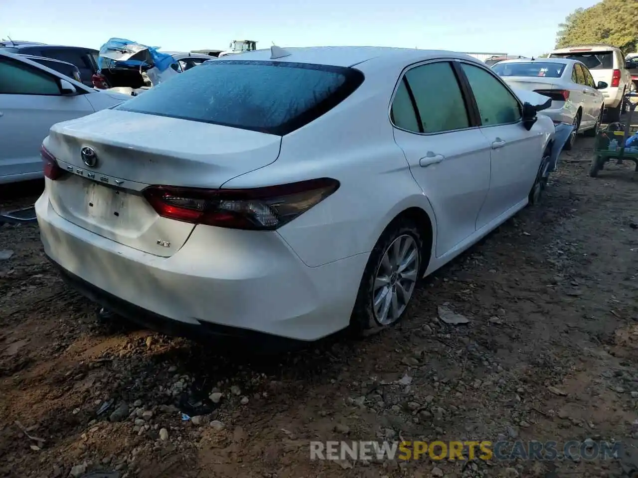 4 Photograph of a damaged car 4T1C11AK4MU445884 TOYOTA CAMRY 2021