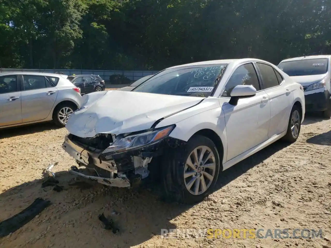 2 Photograph of a damaged car 4T1C11AK4MU448770 TOYOTA CAMRY 2021