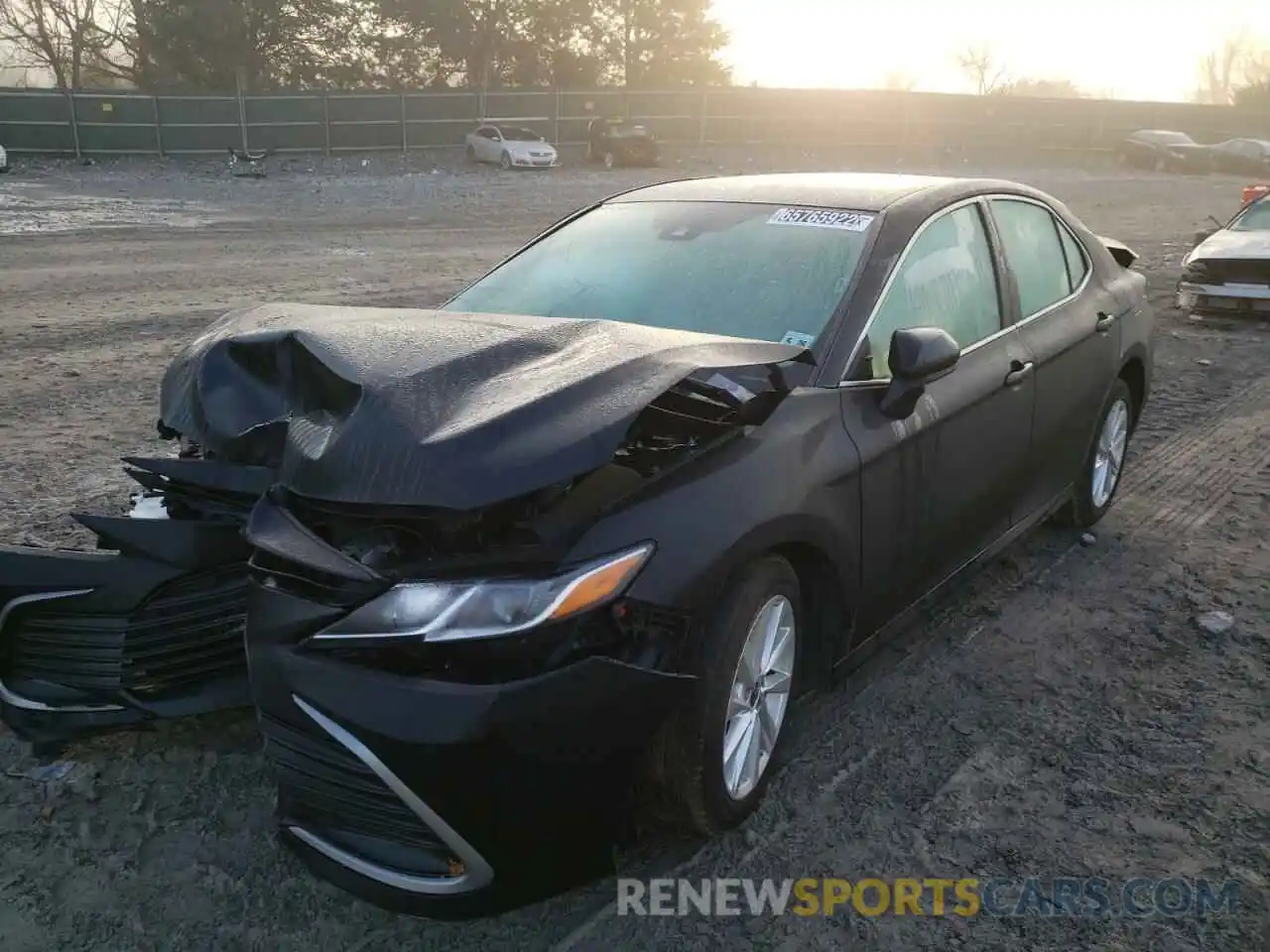 2 Photograph of a damaged car 4T1C11AK4MU464905 TOYOTA CAMRY 2021