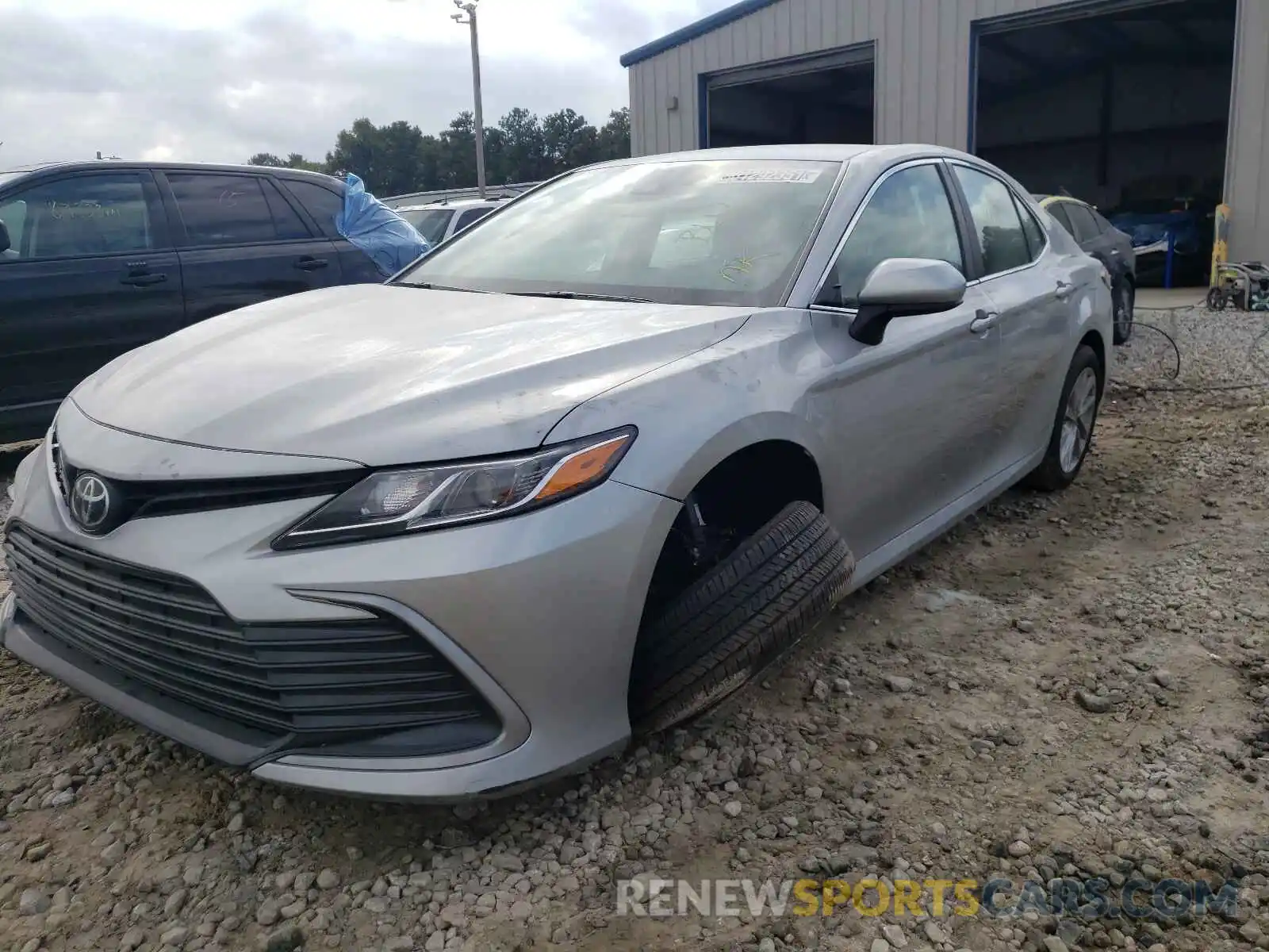 2 Photograph of a damaged car 4T1C11AK4MU466539 TOYOTA CAMRY 2021