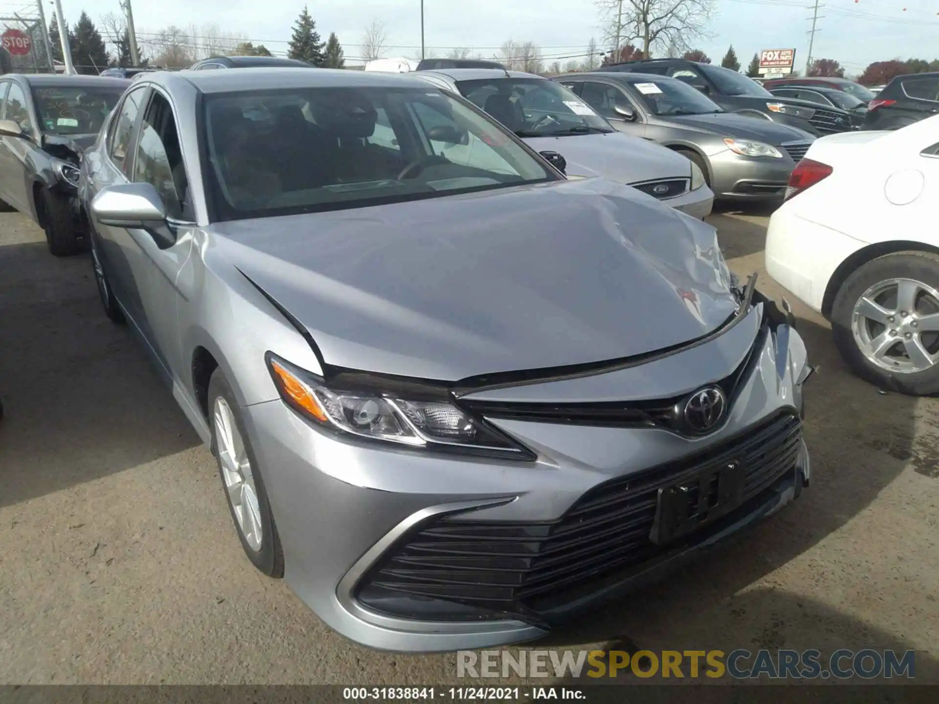 1 Photograph of a damaged car 4T1C11AK4MU468680 TOYOTA CAMRY 2021