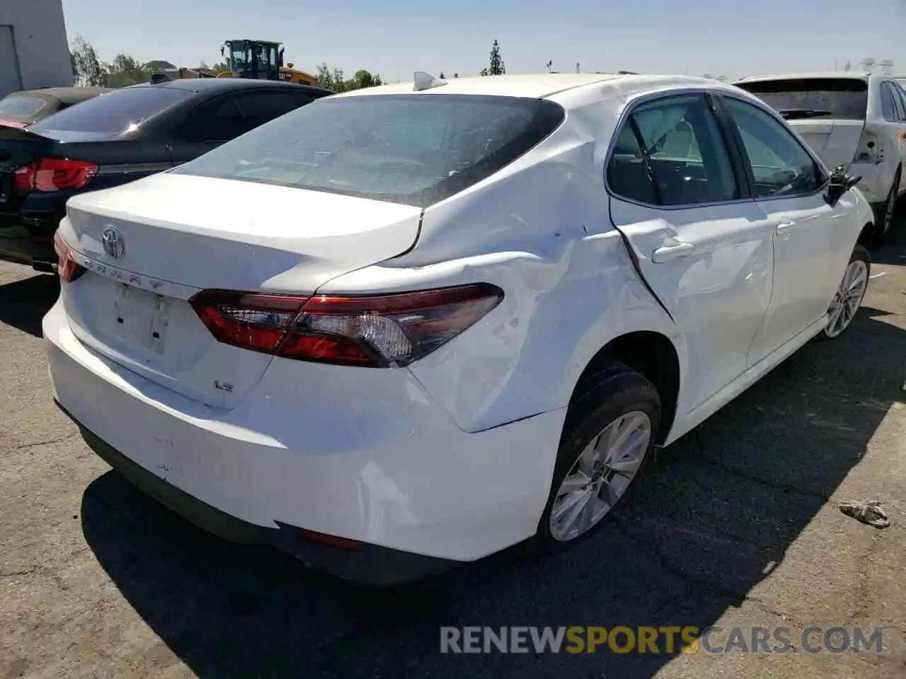 4 Photograph of a damaged car 4T1C11AK4MU468839 TOYOTA CAMRY 2021