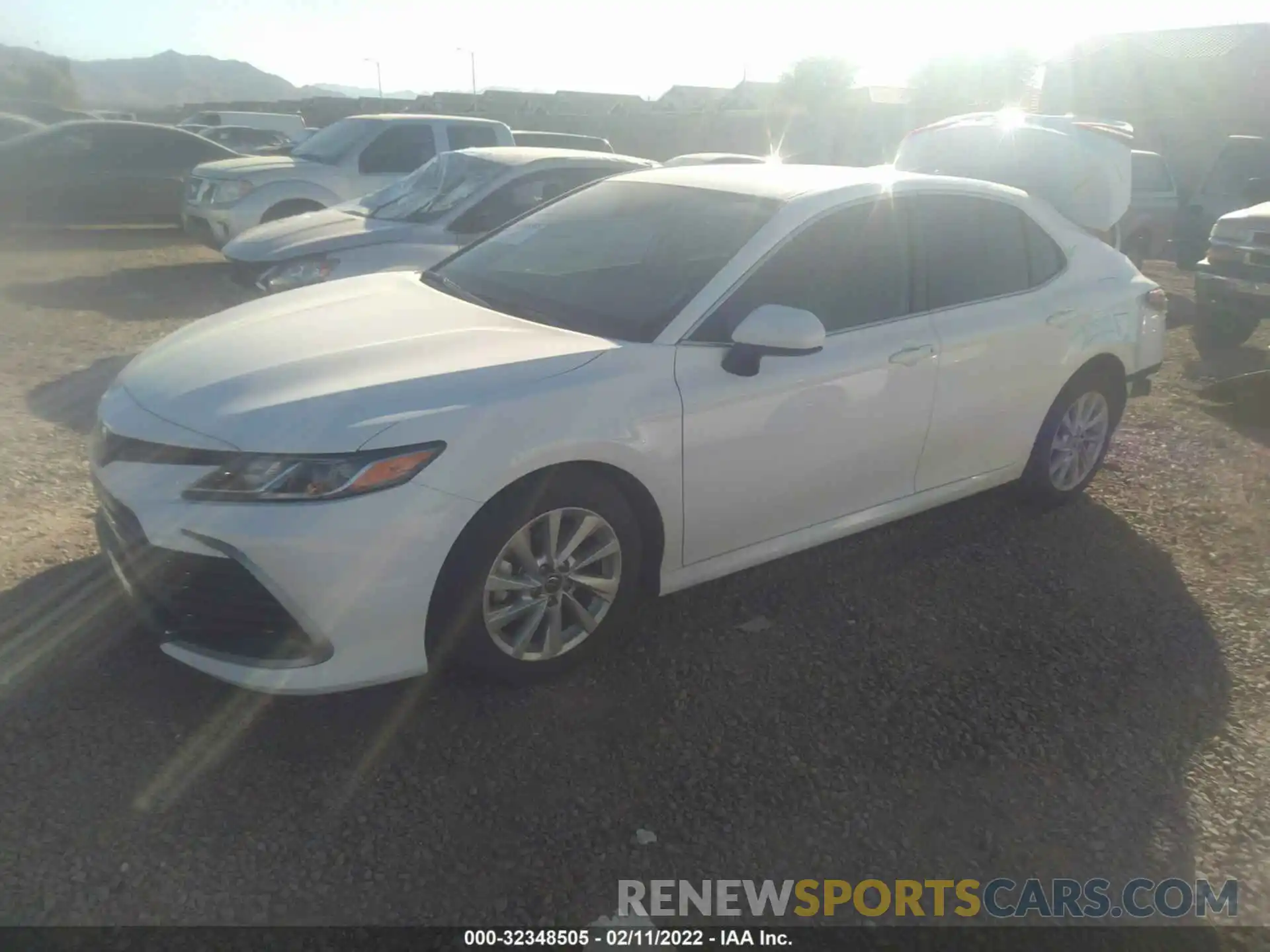 2 Photograph of a damaged car 4T1C11AK4MU469683 TOYOTA CAMRY 2021