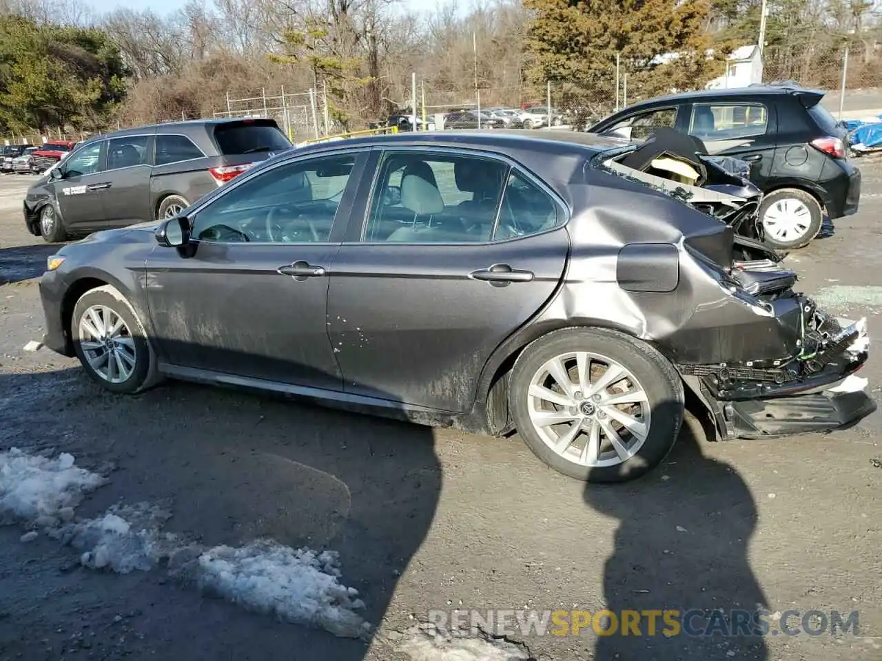 2 Photograph of a damaged car 4T1C11AK4MU479677 TOYOTA CAMRY 2021