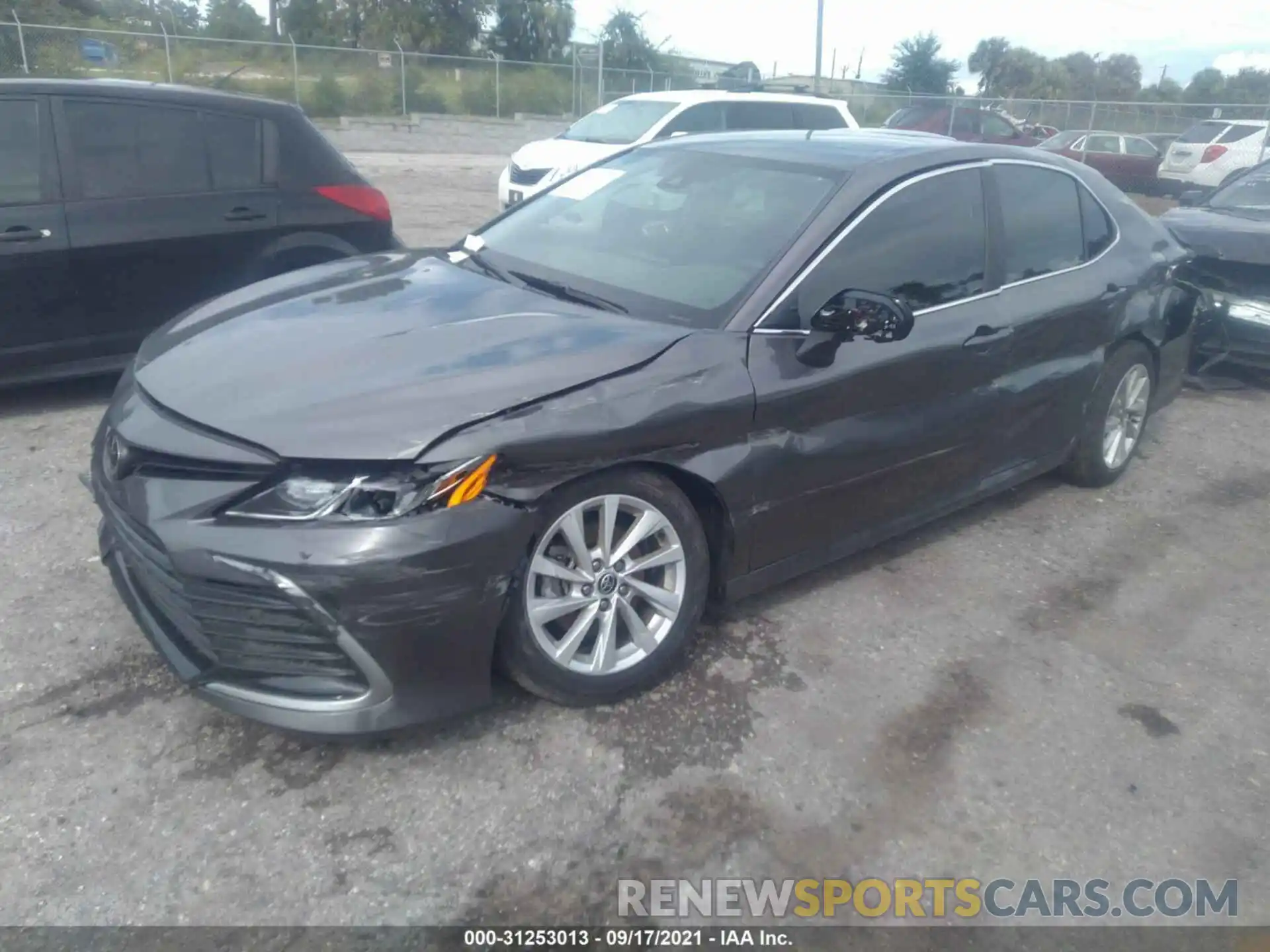 2 Photograph of a damaged car 4T1C11AK4MU512466 TOYOTA CAMRY 2021