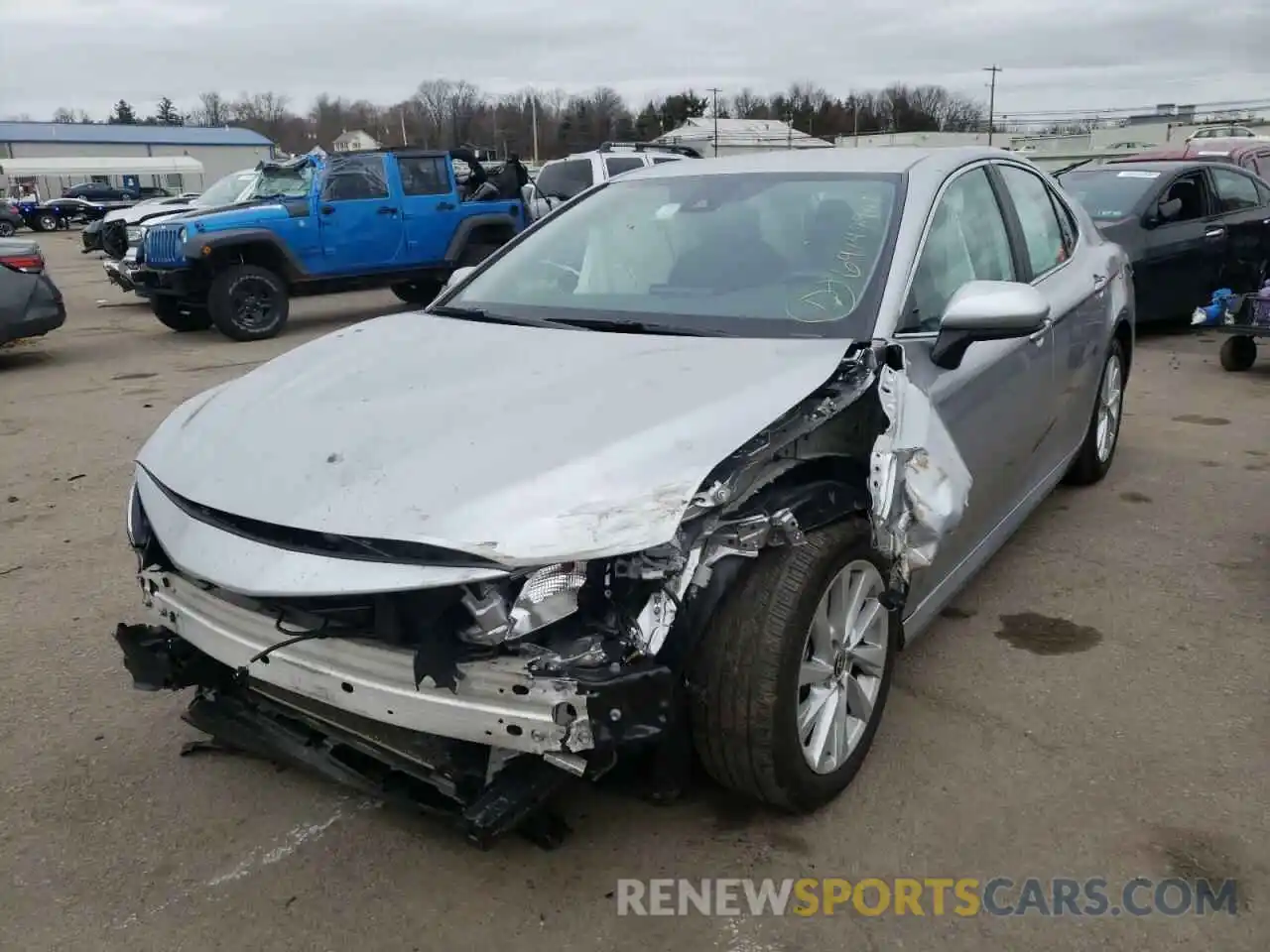 2 Photograph of a damaged car 4T1C11AK4MU516016 TOYOTA CAMRY 2021