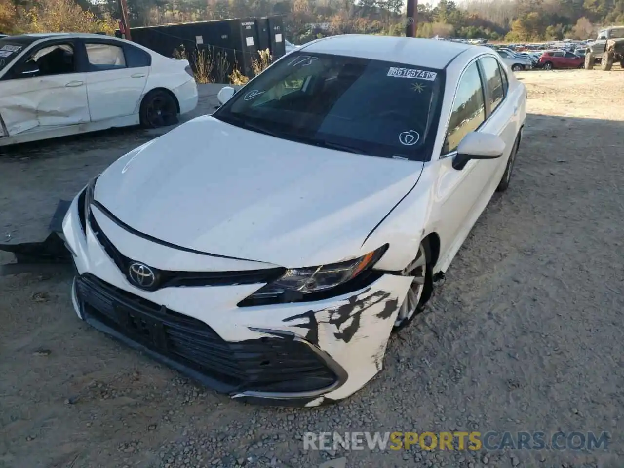 2 Photograph of a damaged car 4T1C11AK4MU529686 TOYOTA CAMRY 2021