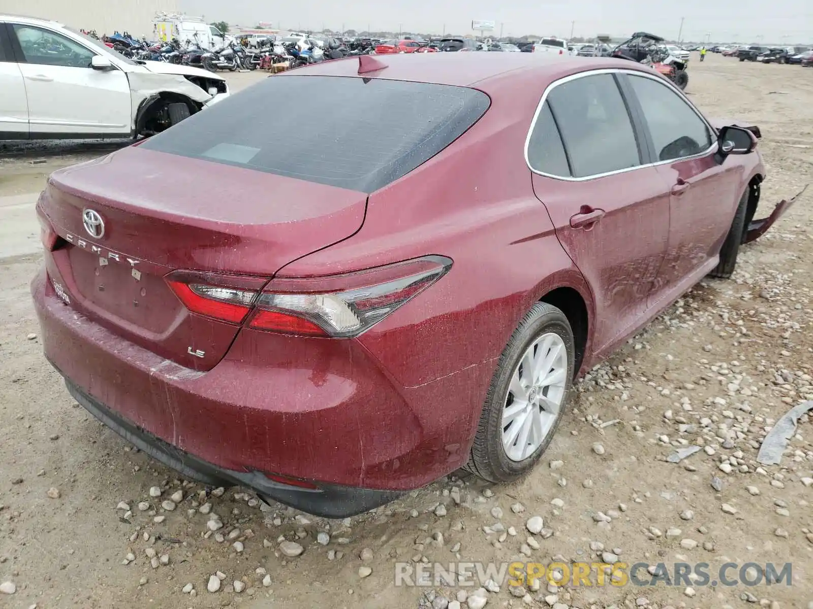 4 Фотография поврежденного автомобиля 4T1C11AK4MU530725 TOYOTA CAMRY 2021