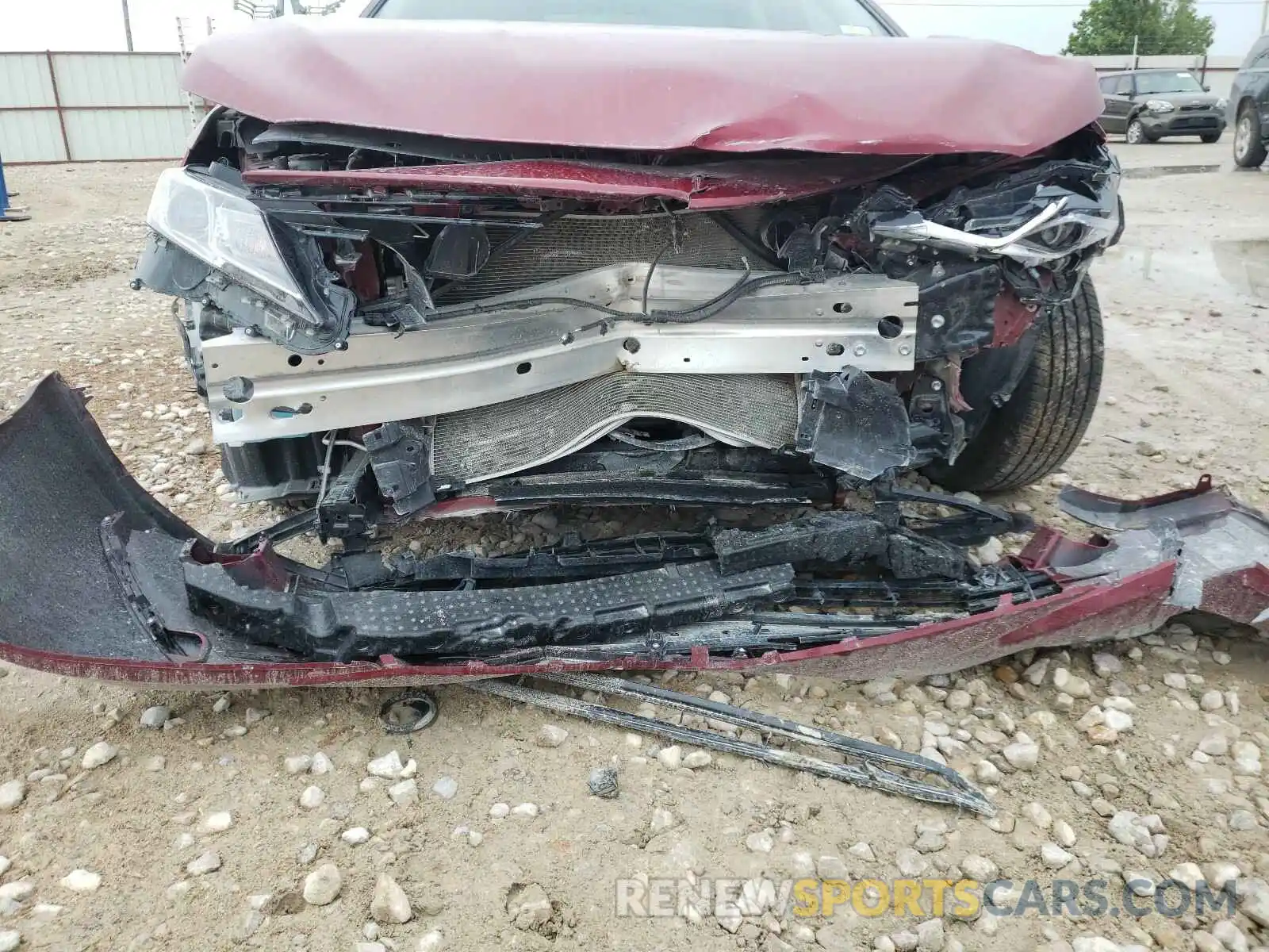 9 Фотография поврежденного автомобиля 4T1C11AK4MU530725 TOYOTA CAMRY 2021