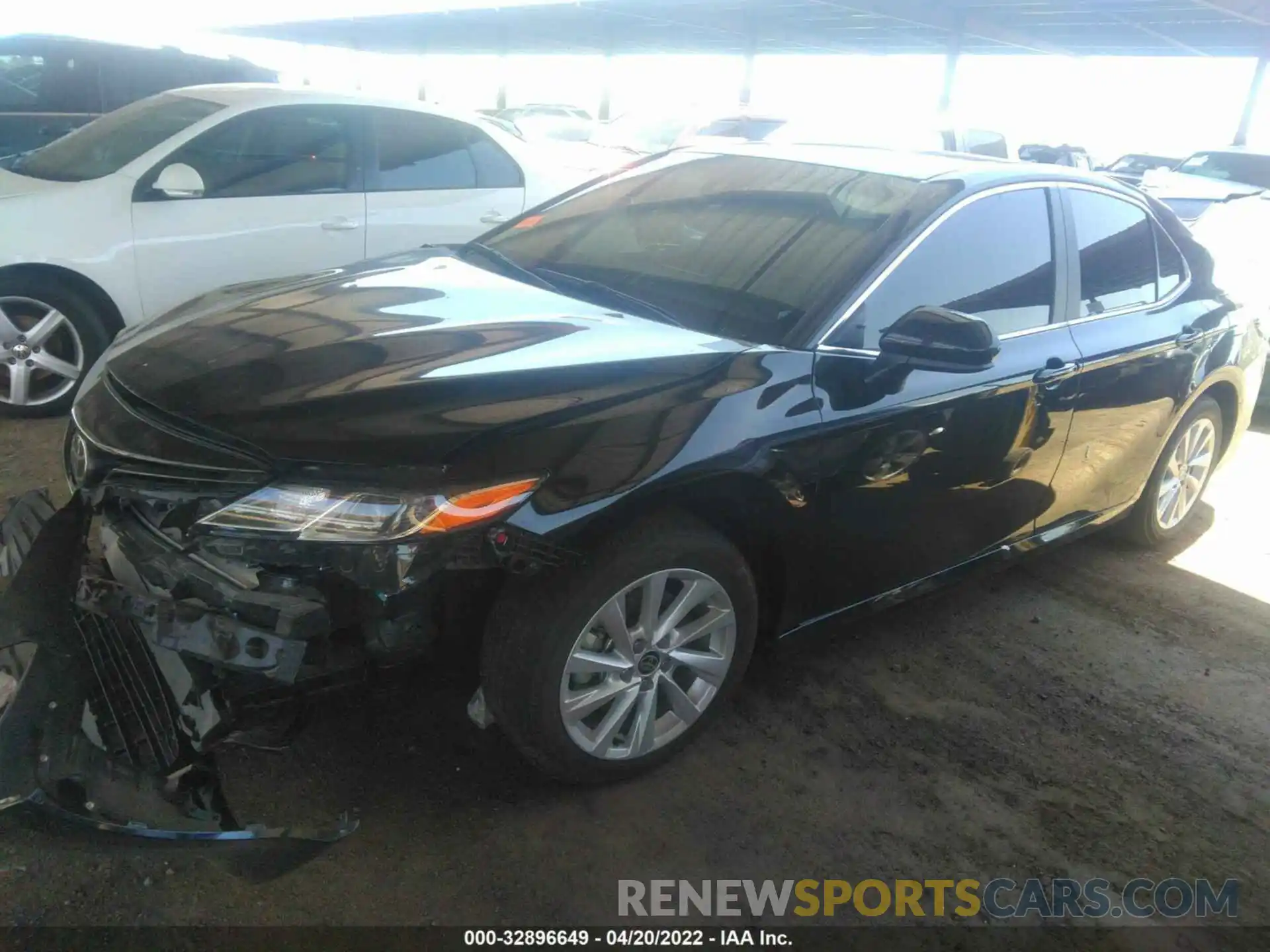 2 Photograph of a damaged car 4T1C11AK4MU531485 TOYOTA CAMRY 2021