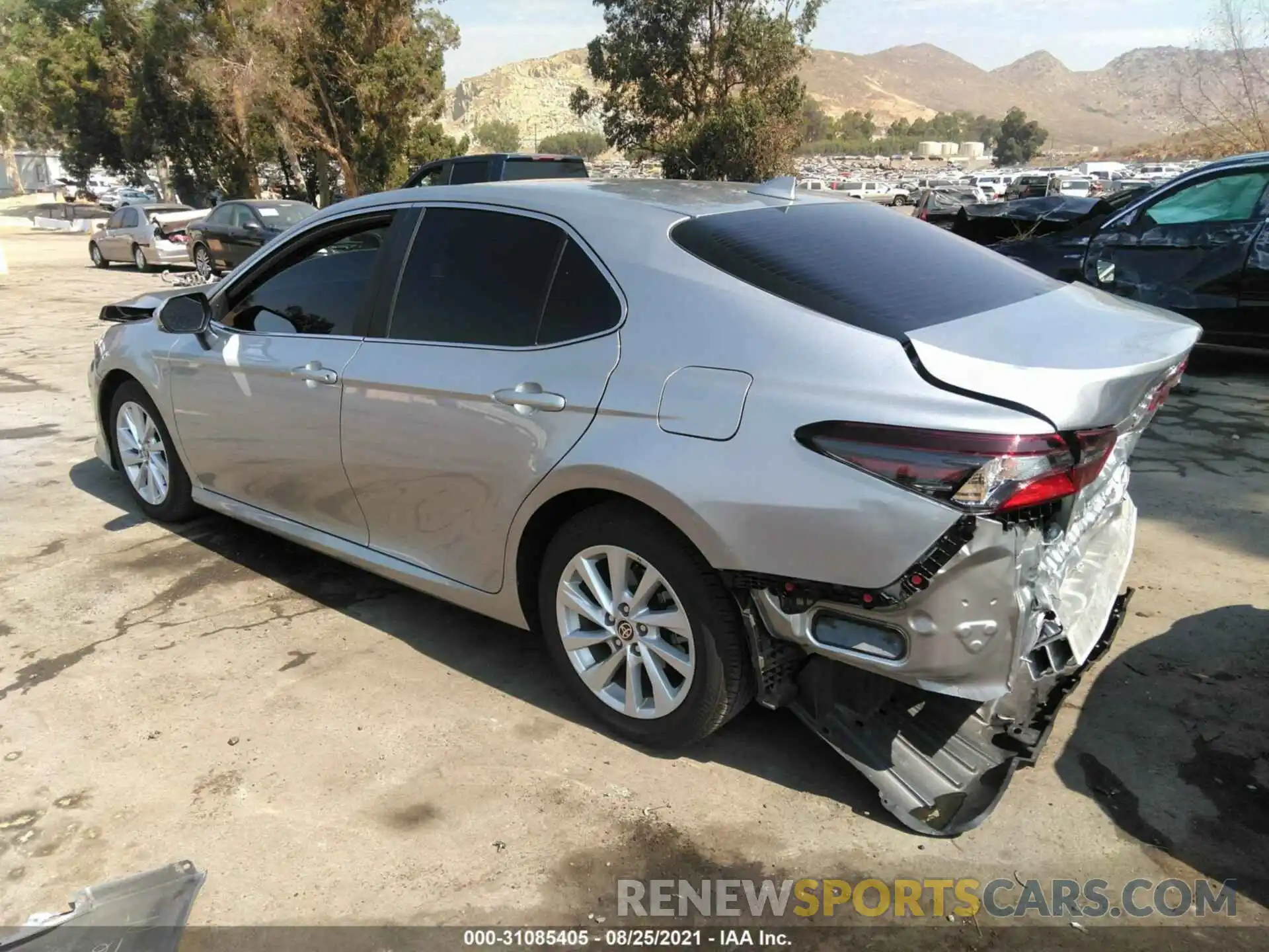 3 Photograph of a damaged car 4T1C11AK4MU536539 TOYOTA CAMRY 2021