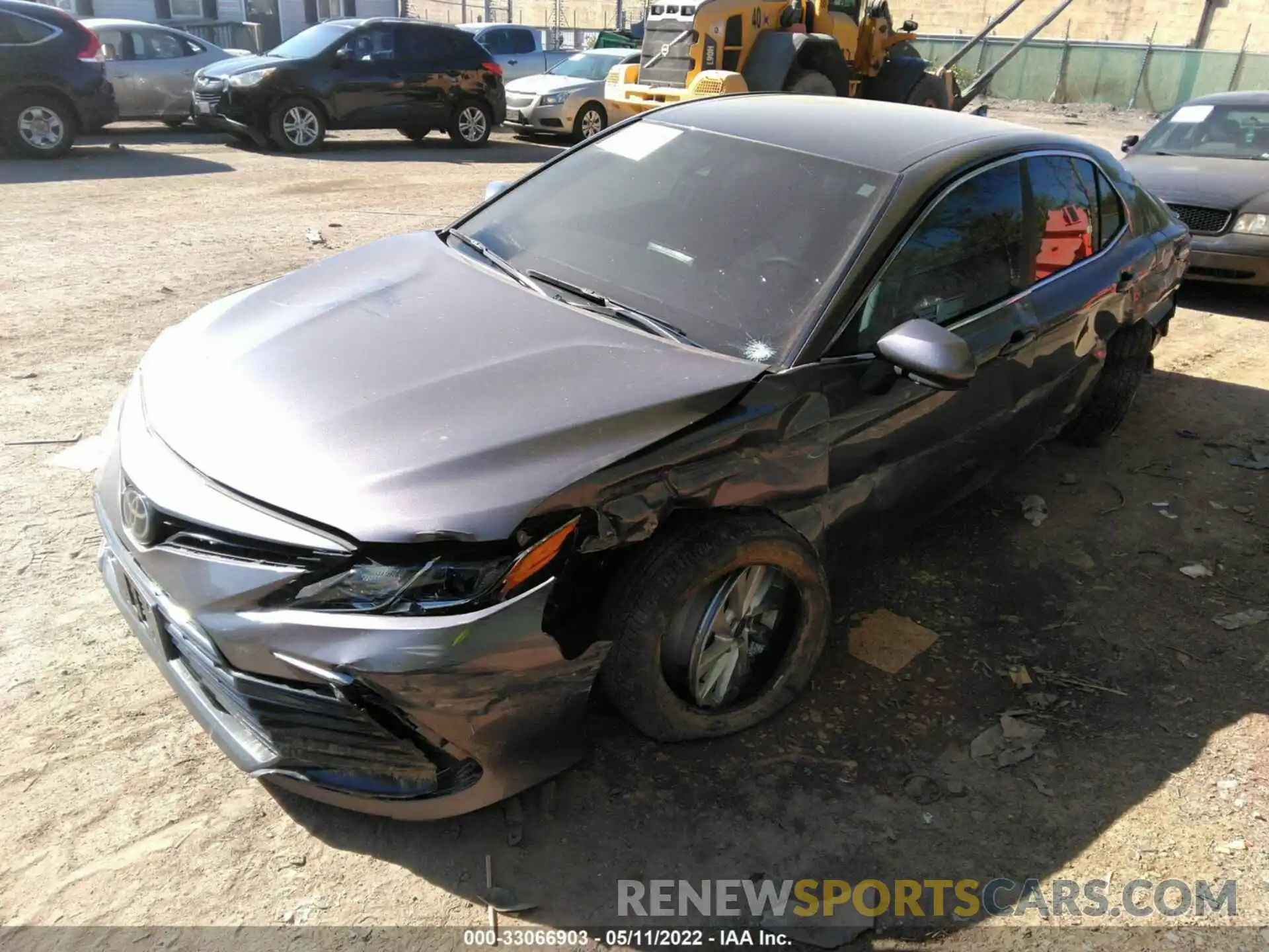 2 Photograph of a damaged car 4T1C11AK4MU541482 TOYOTA CAMRY 2021