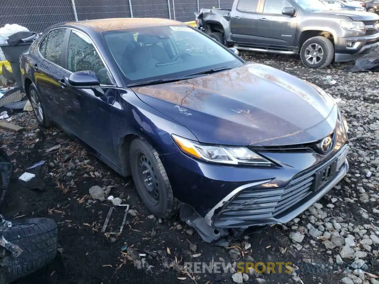 1 Photograph of a damaged car 4T1C11AK4MU543488 TOYOTA CAMRY 2021