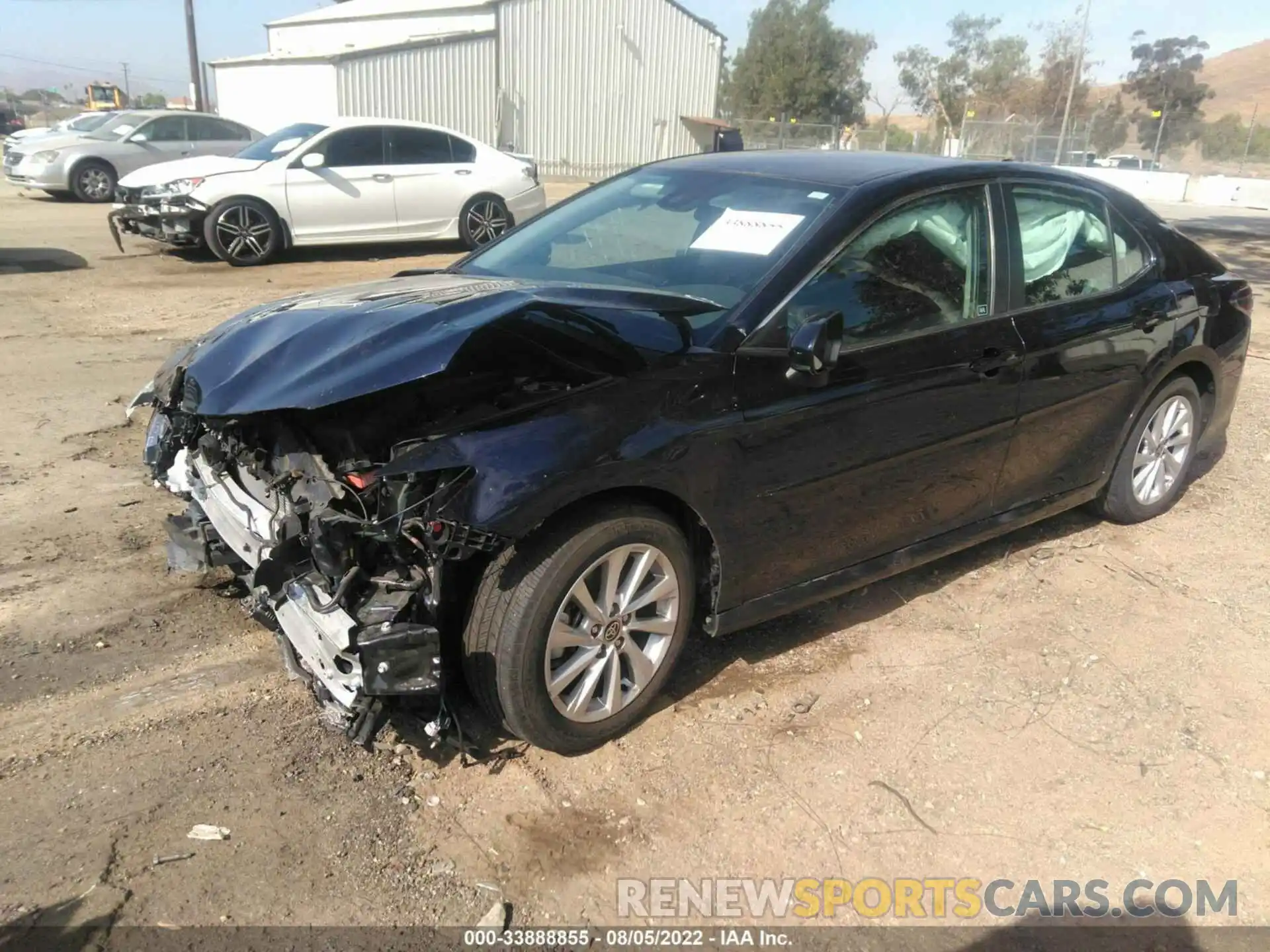 2 Photograph of a damaged car 4T1C11AK4MU554555 TOYOTA CAMRY 2021