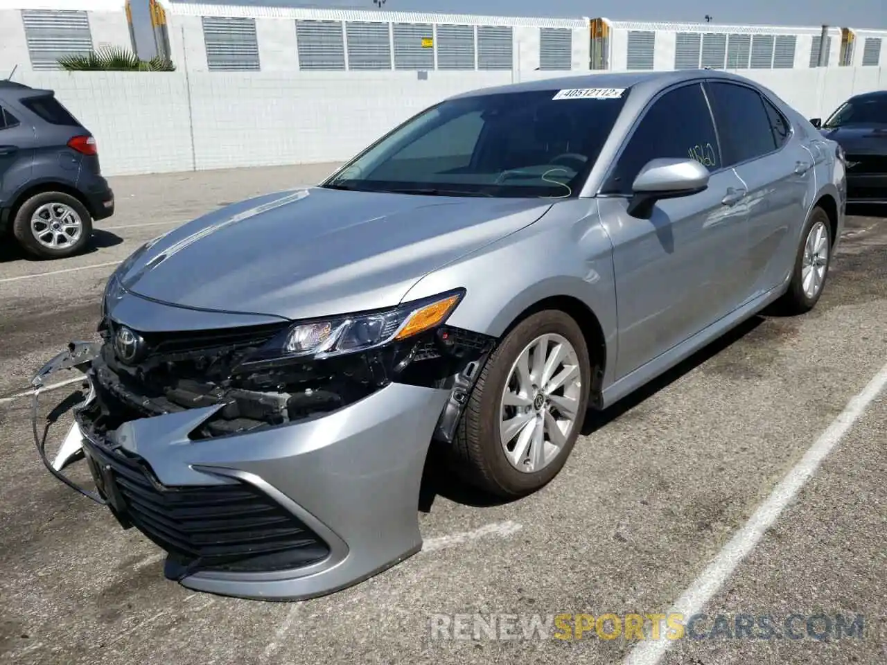 2 Photograph of a damaged car 4T1C11AK4MU557343 TOYOTA CAMRY 2021