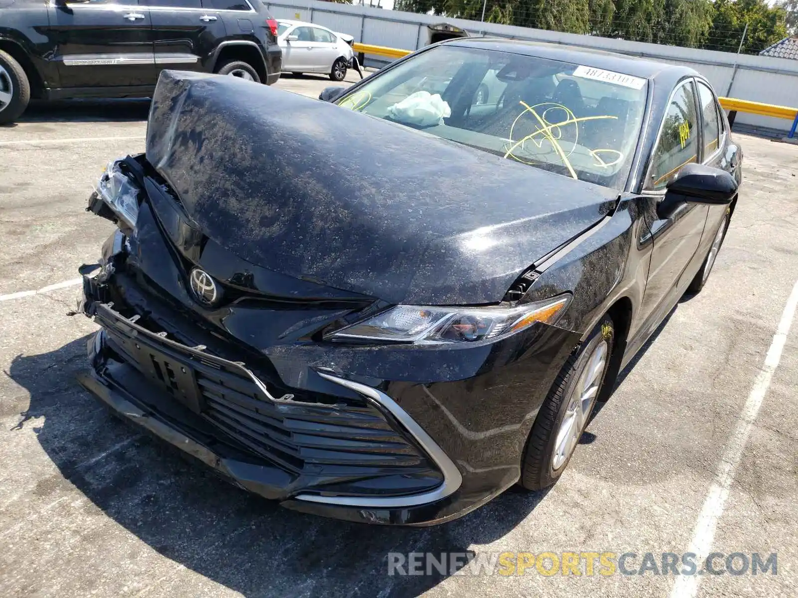 2 Photograph of a damaged car 4T1C11AK4MU559111 TOYOTA CAMRY 2021