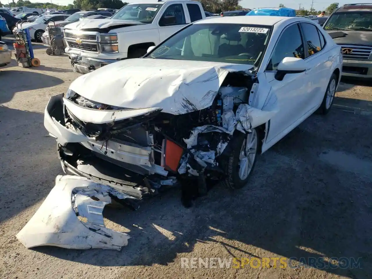 2 Photograph of a damaged car 4T1C11AK4MU560792 TOYOTA CAMRY 2021