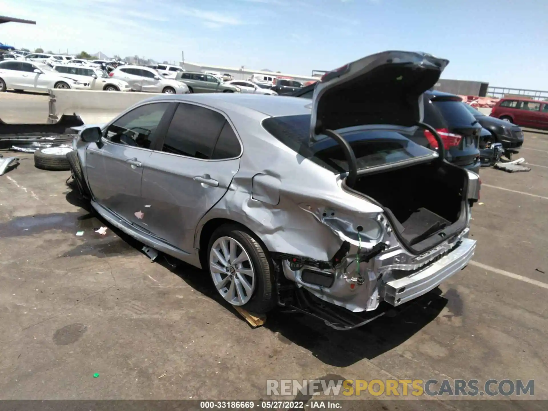 3 Photograph of a damaged car 4T1C11AK4MU569475 TOYOTA CAMRY 2021