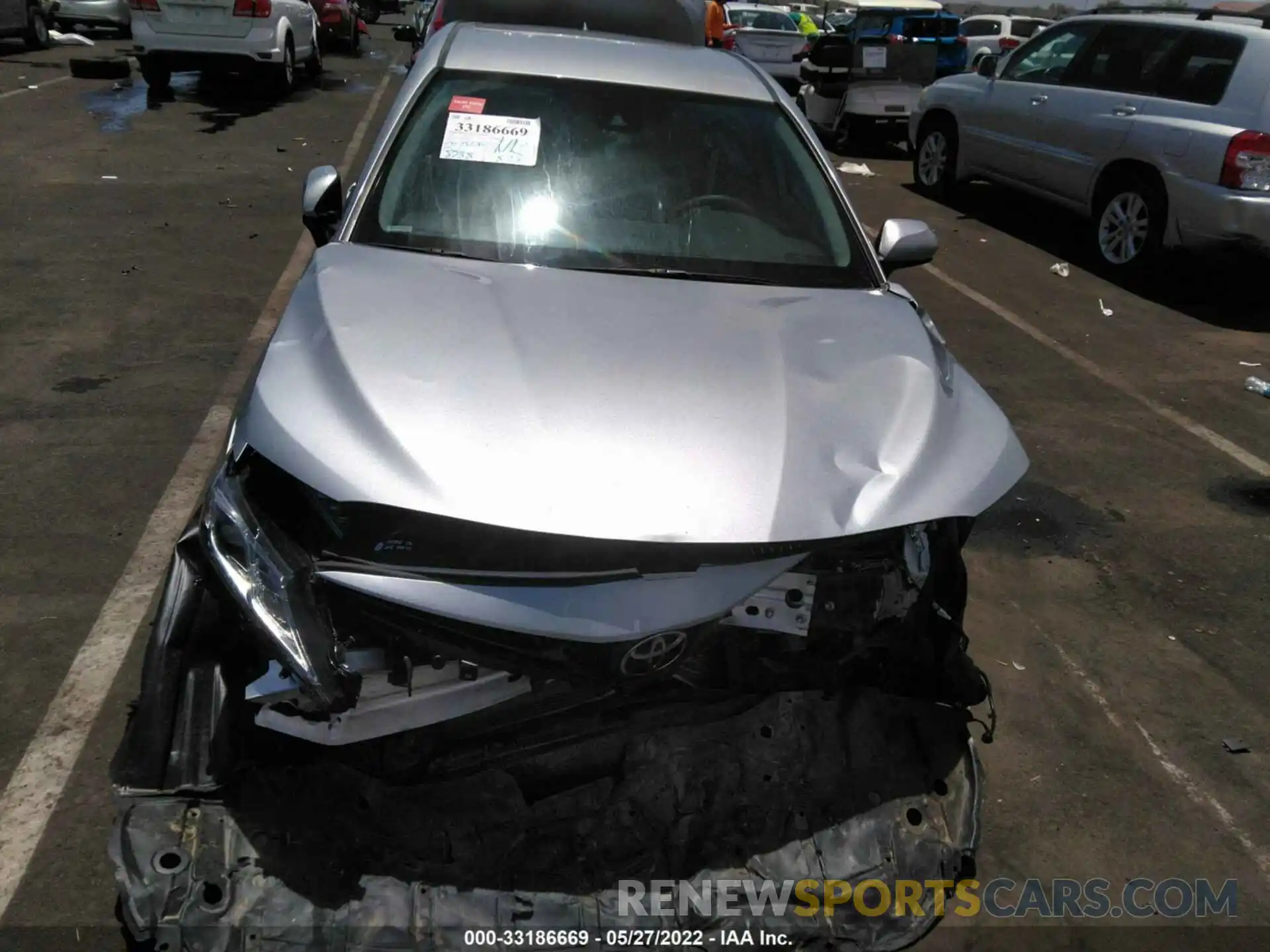 6 Photograph of a damaged car 4T1C11AK4MU569475 TOYOTA CAMRY 2021