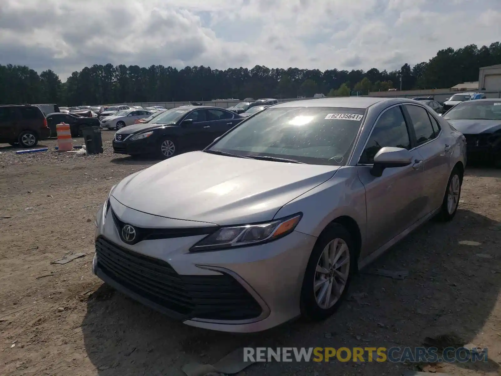 2 Photograph of a damaged car 4T1C11AK4MU570108 TOYOTA CAMRY 2021