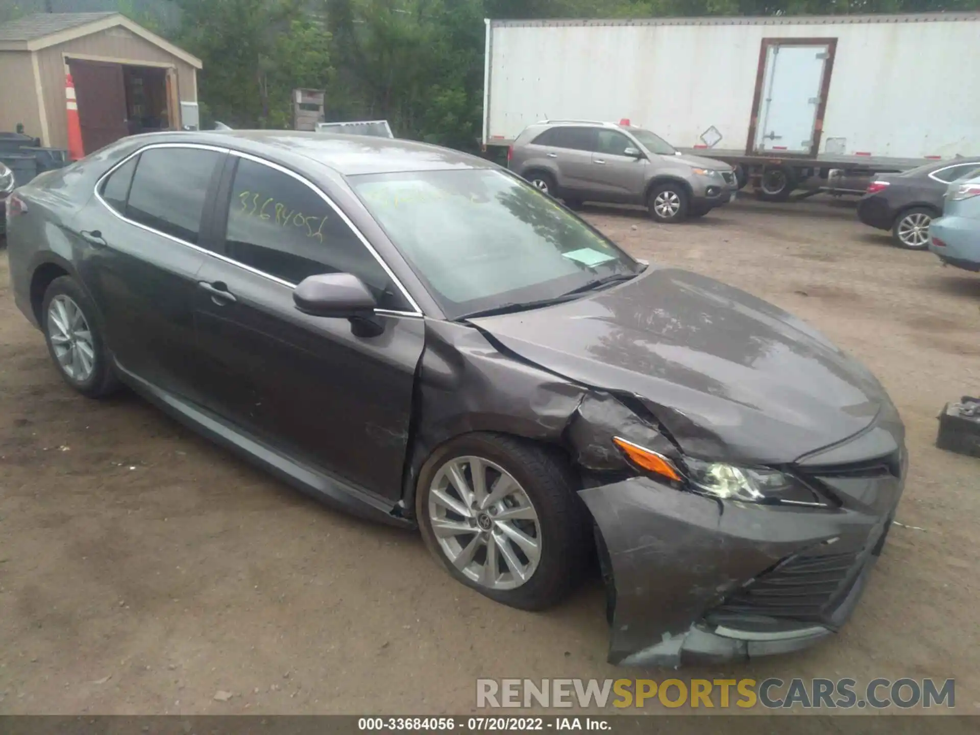 1 Photograph of a damaged car 4T1C11AK4MU570738 TOYOTA CAMRY 2021