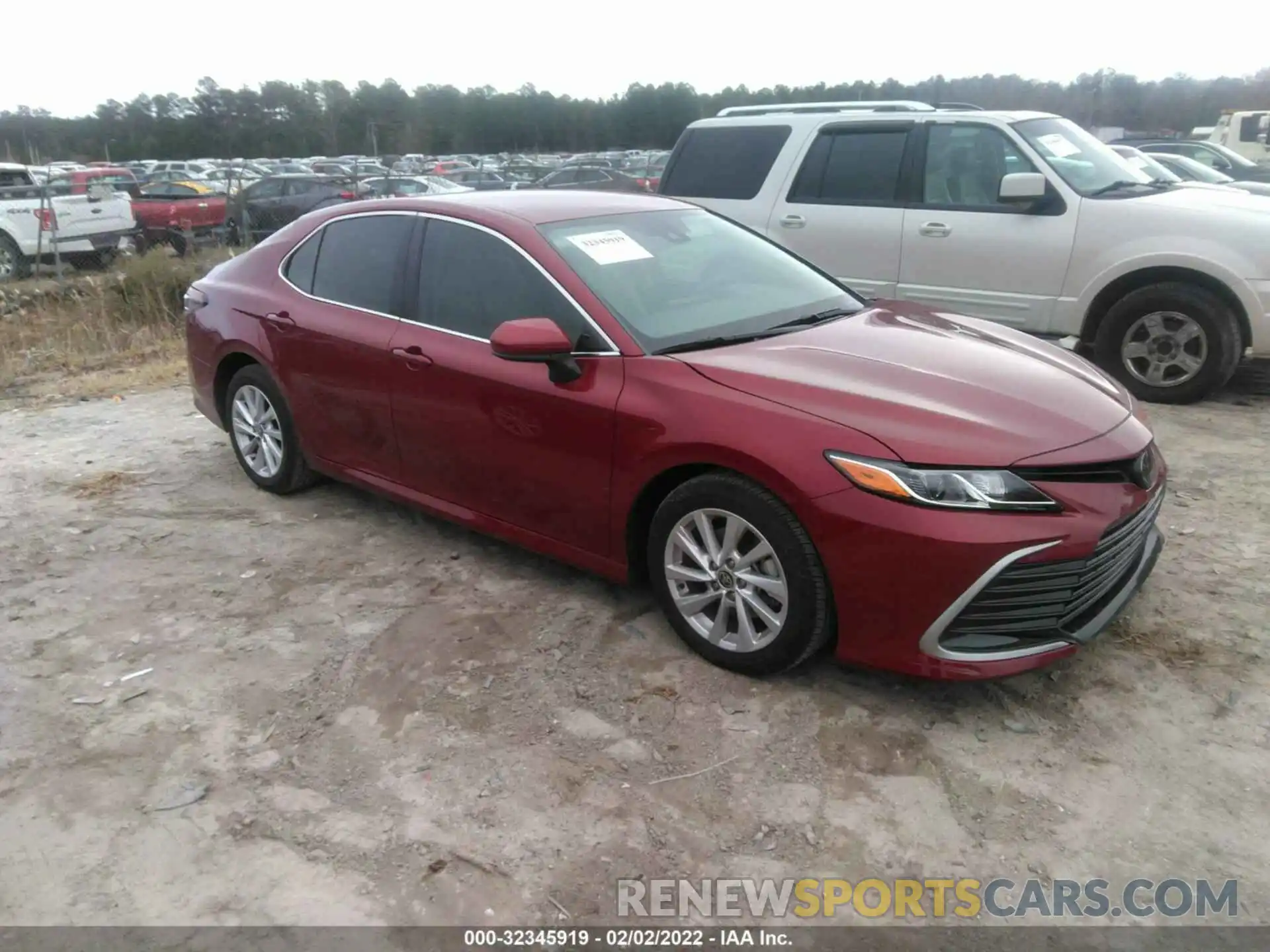 1 Photograph of a damaged car 4T1C11AK4MU575986 TOYOTA CAMRY 2021