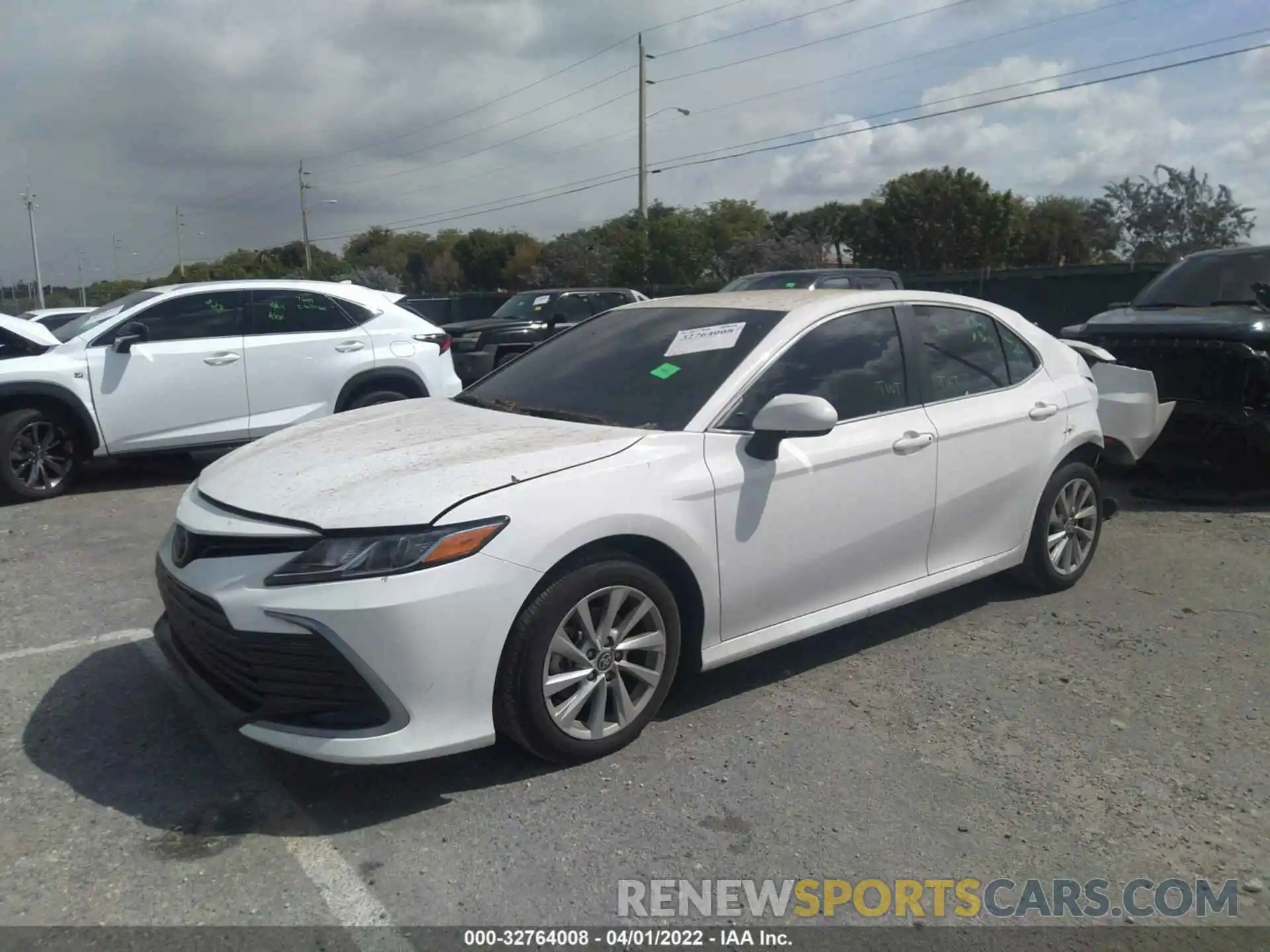 2 Photograph of a damaged car 4T1C11AK4MU586034 TOYOTA CAMRY 2021