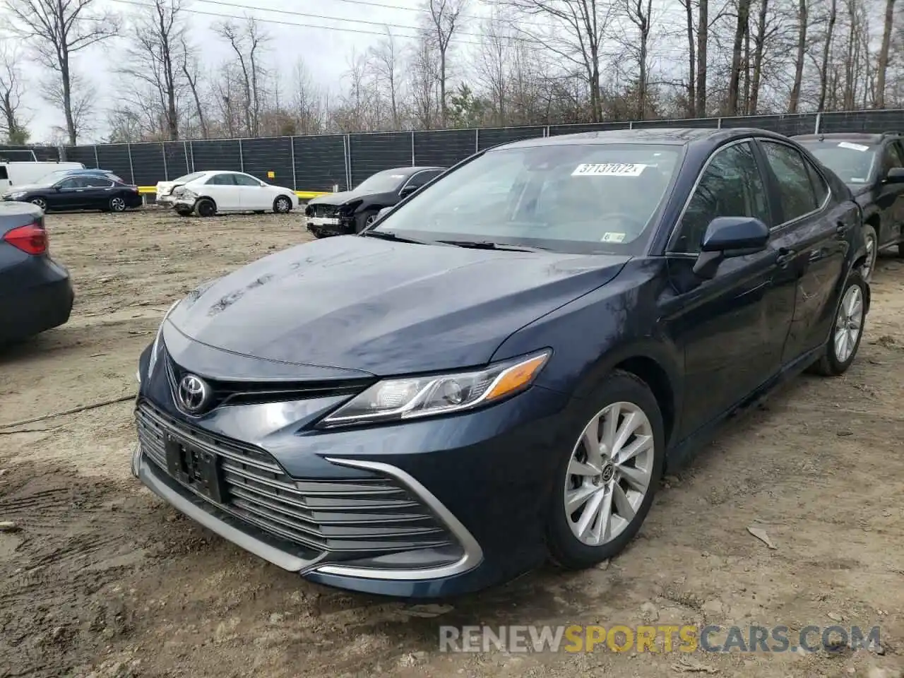 2 Photograph of a damaged car 4T1C11AK4MU591637 TOYOTA CAMRY 2021