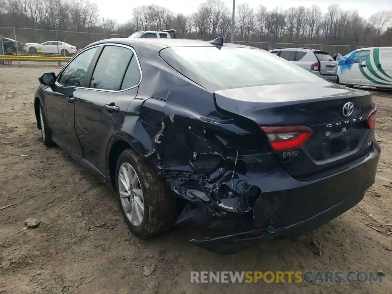 3 Photograph of a damaged car 4T1C11AK4MU591637 TOYOTA CAMRY 2021