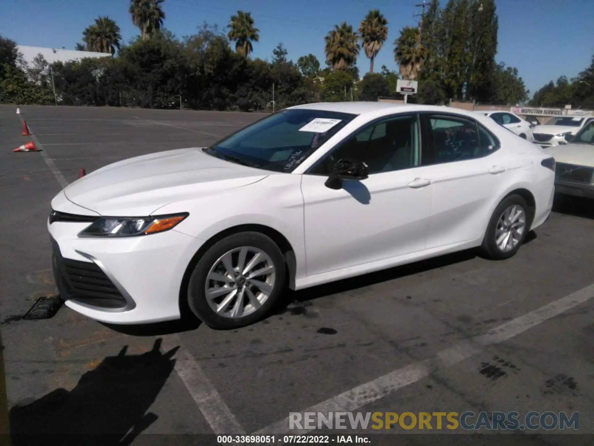 2 Photograph of a damaged car 4T1C11AK4MU593422 TOYOTA CAMRY 2021