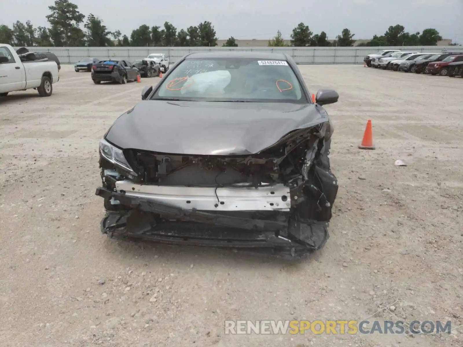 9 Photograph of a damaged car 4T1C11AK4MU593923 TOYOTA CAMRY 2021