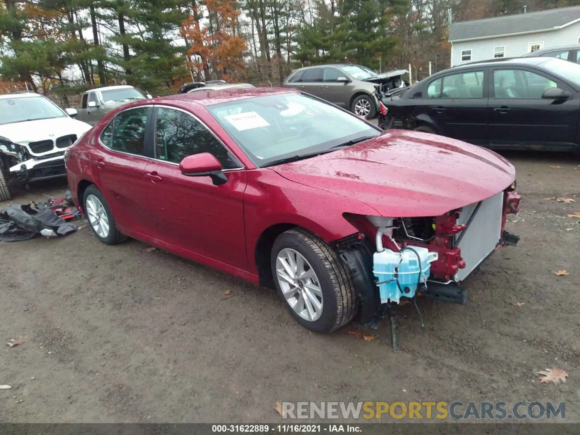 1 Photograph of a damaged car 4T1C11AK4MU610493 TOYOTA CAMRY 2021