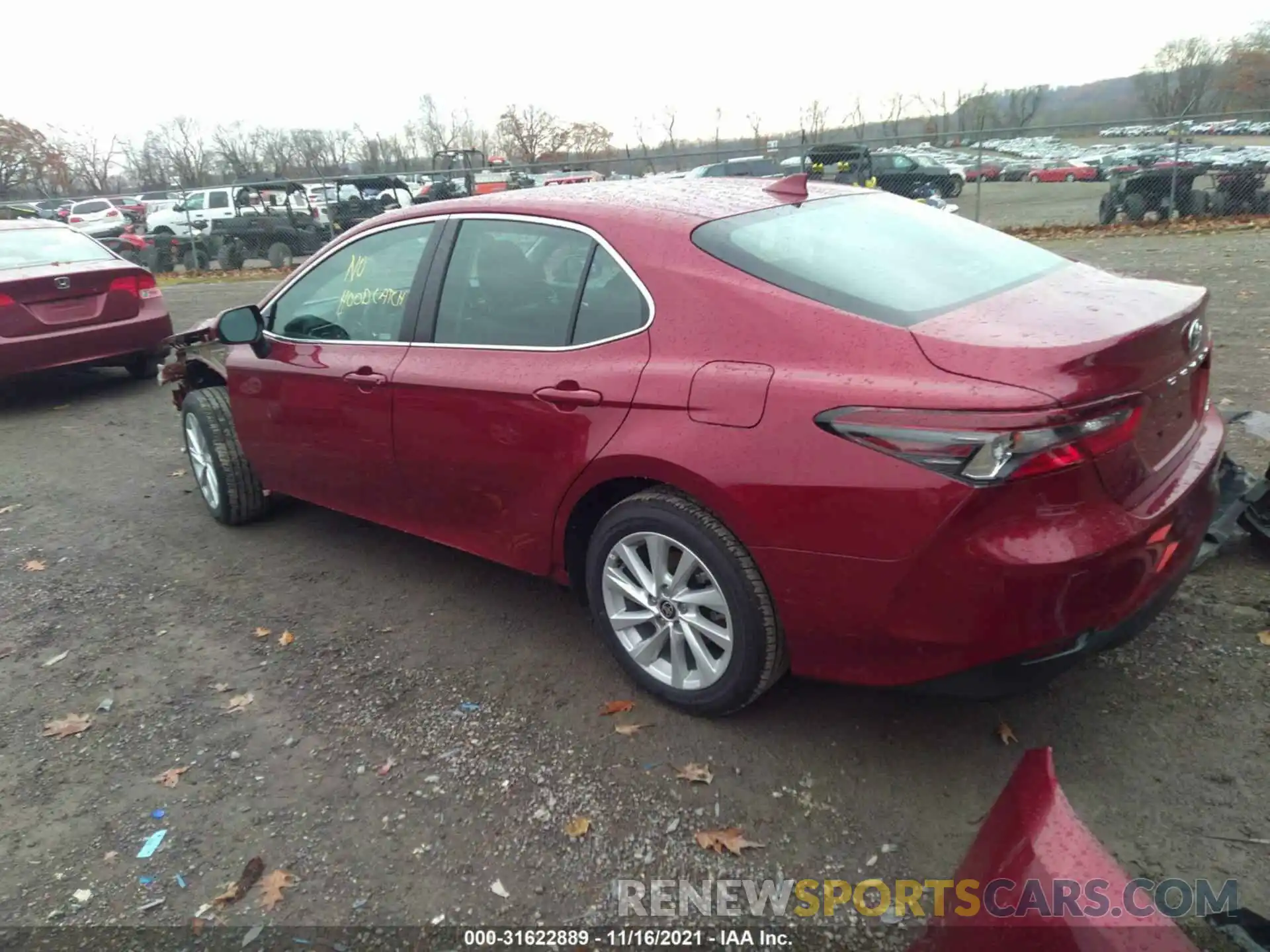 3 Photograph of a damaged car 4T1C11AK4MU610493 TOYOTA CAMRY 2021