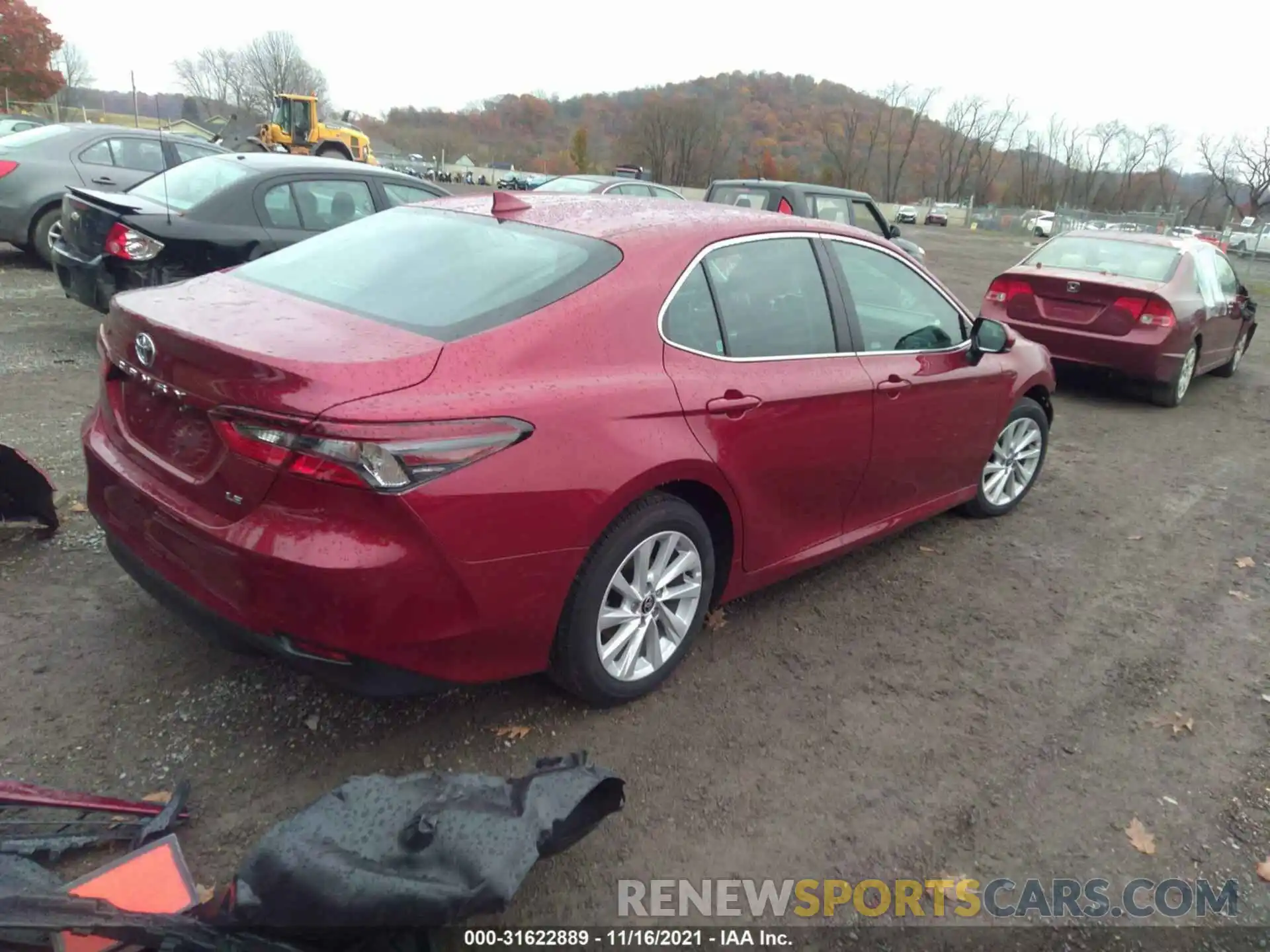 4 Photograph of a damaged car 4T1C11AK4MU610493 TOYOTA CAMRY 2021