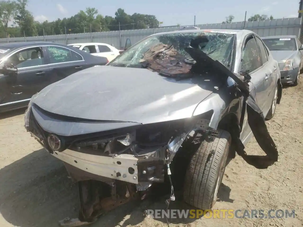 2 Photograph of a damaged car 4T1C11AK4MU616620 TOYOTA CAMRY 2021